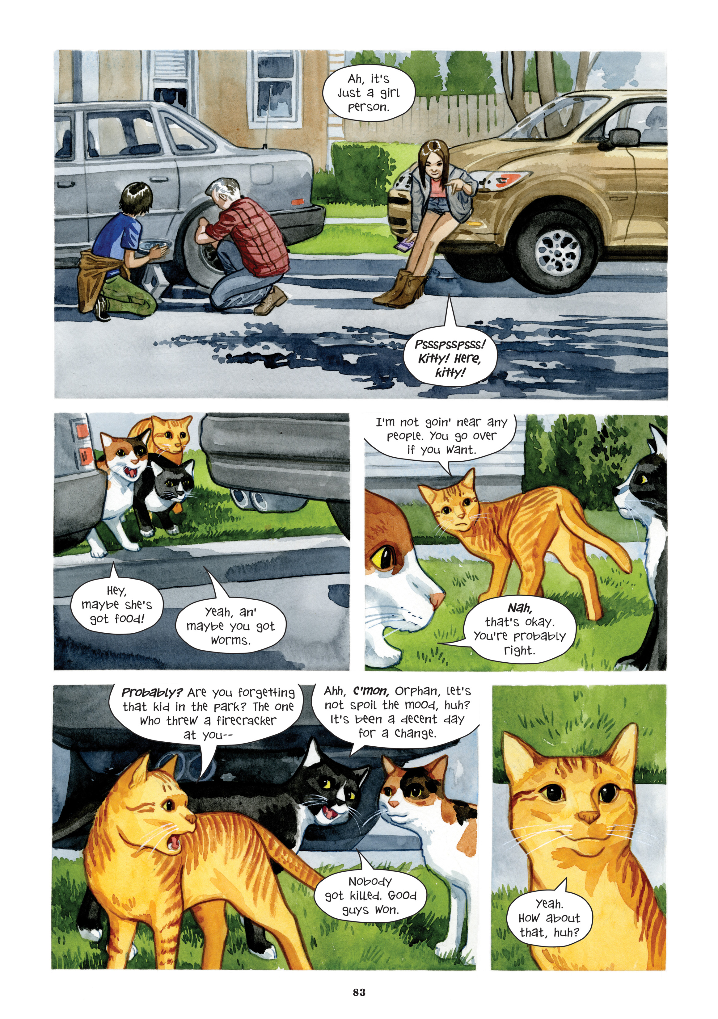 Read online Beasts of Burden: Neighborhood Watch (2019) comic -  Issue # TPB (Part 1) - 83