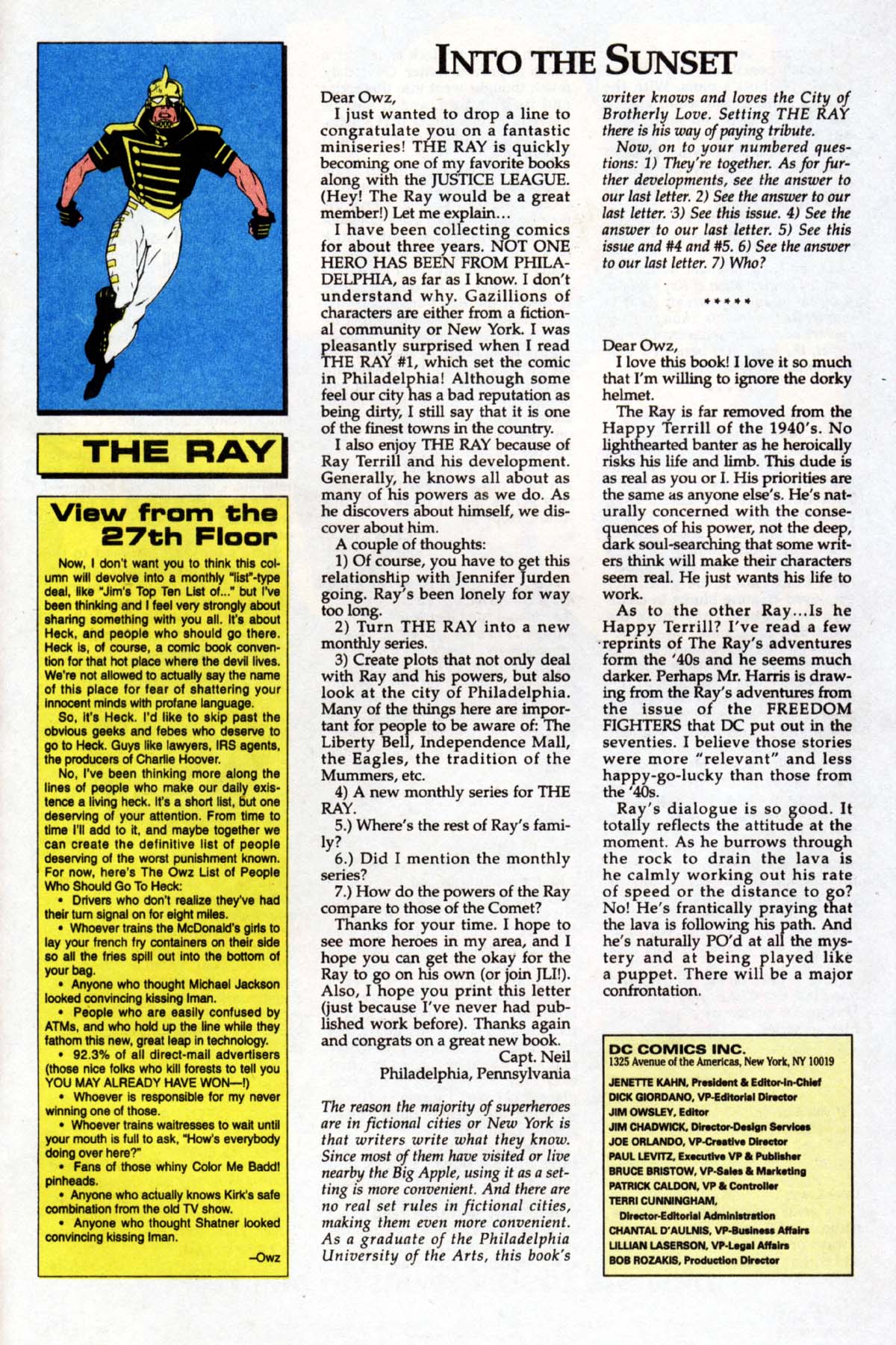 Read online The Ray (1992) comic -  Issue #6 - 27