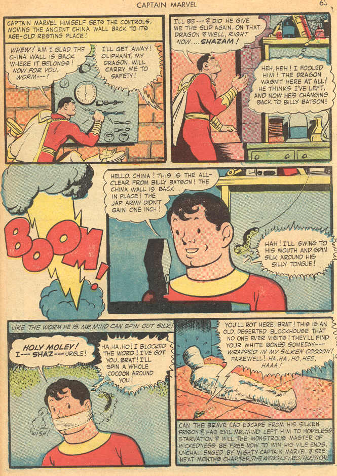 Captain Marvel Adventures issue 29 - Page 63