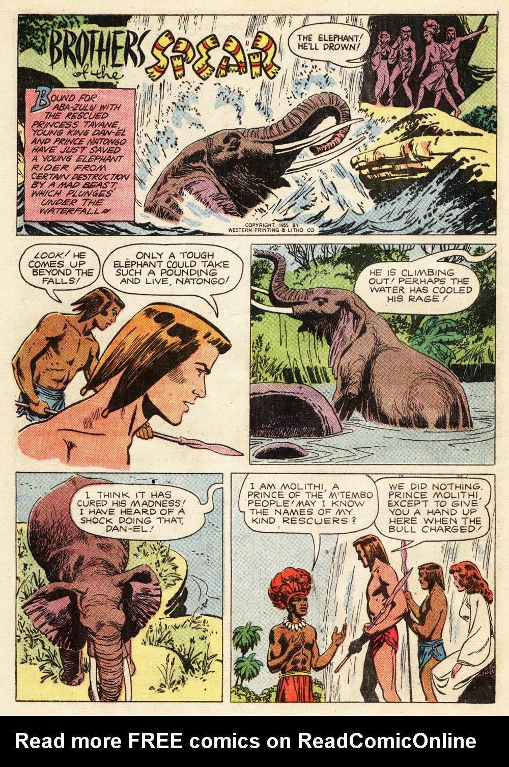 Read online Tarzan (1948) comic -  Issue #73 - 28