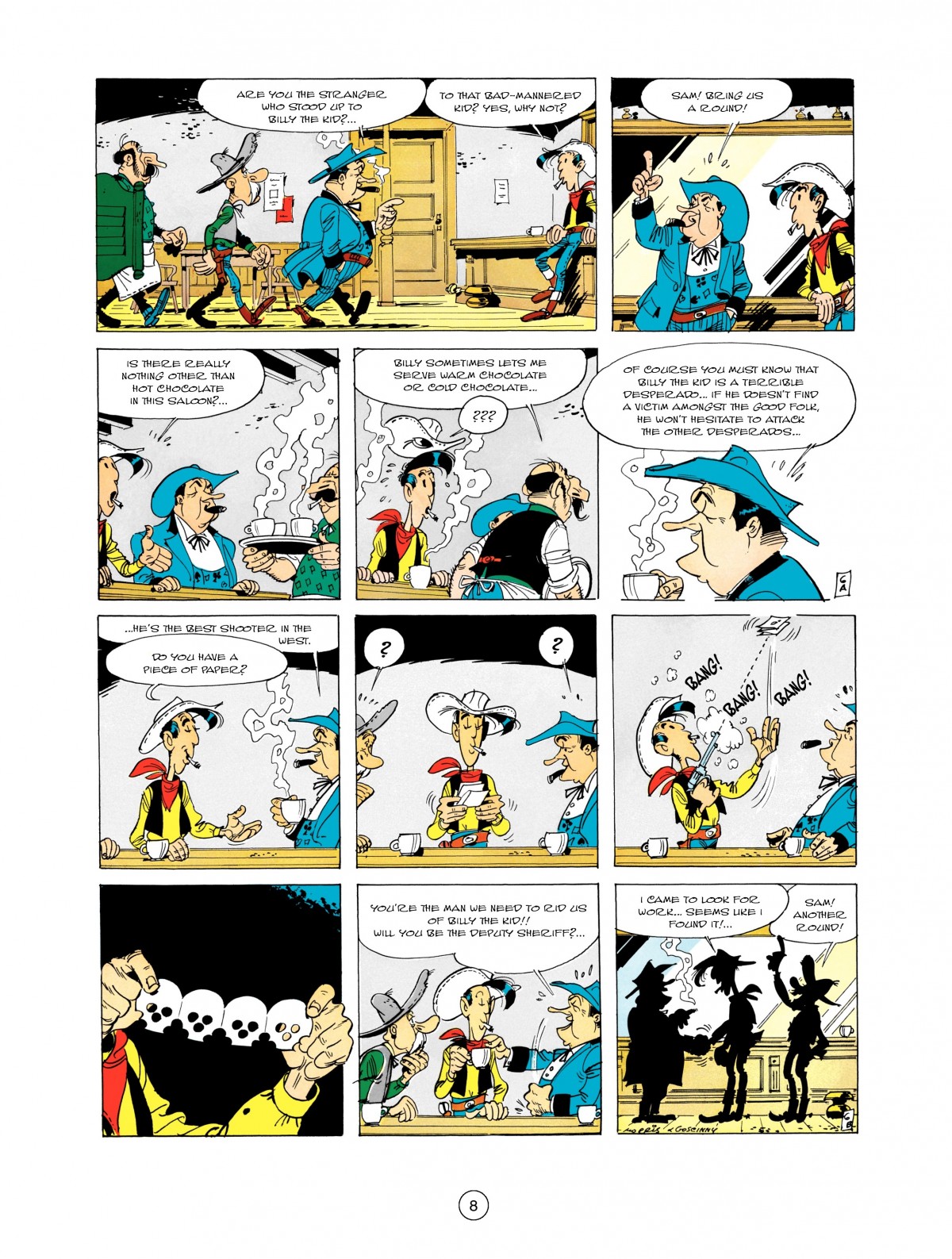Read online A Lucky Luke Adventure comic -  Issue #1 - 10