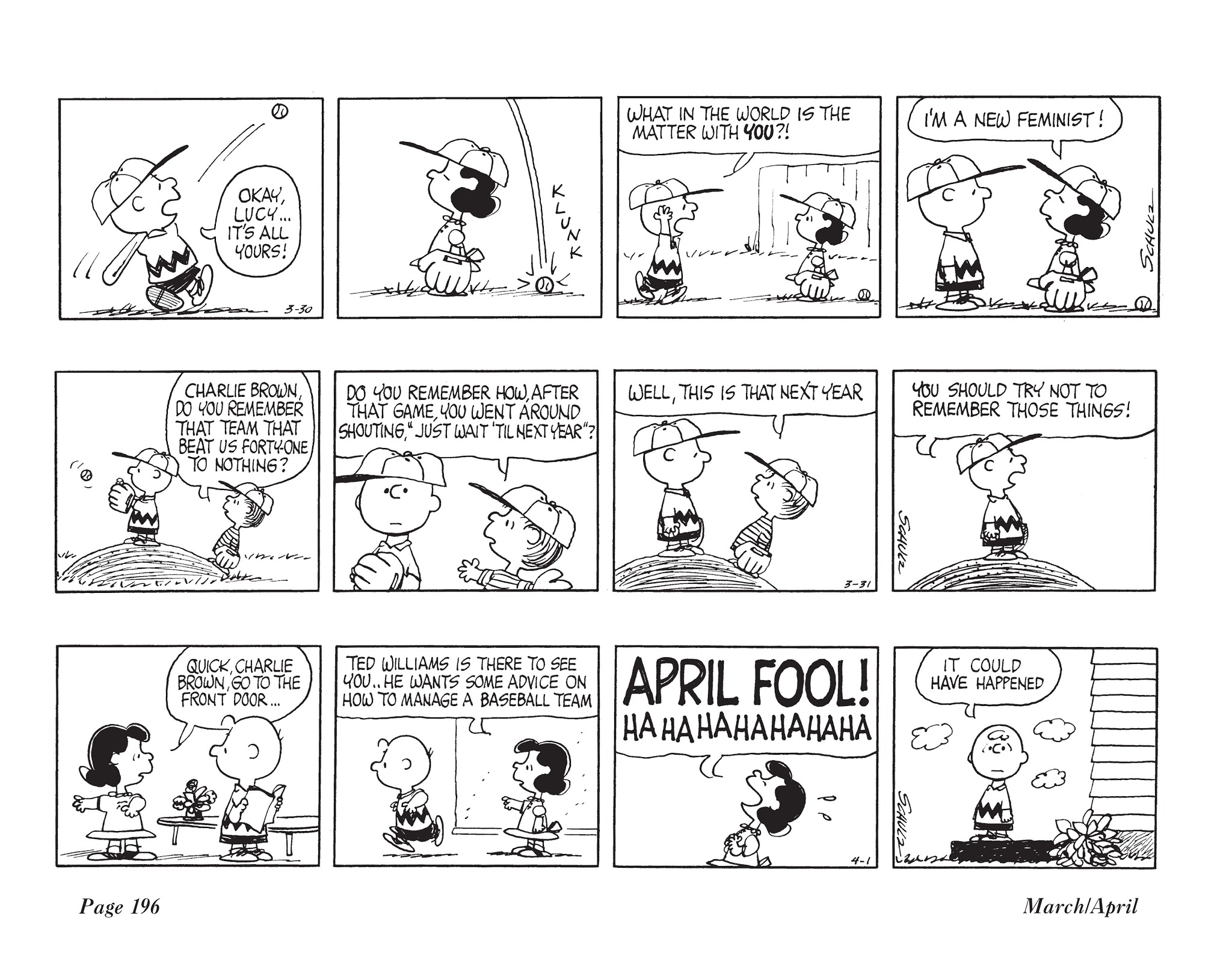 Read online The Complete Peanuts comic -  Issue # TPB 10 - 209