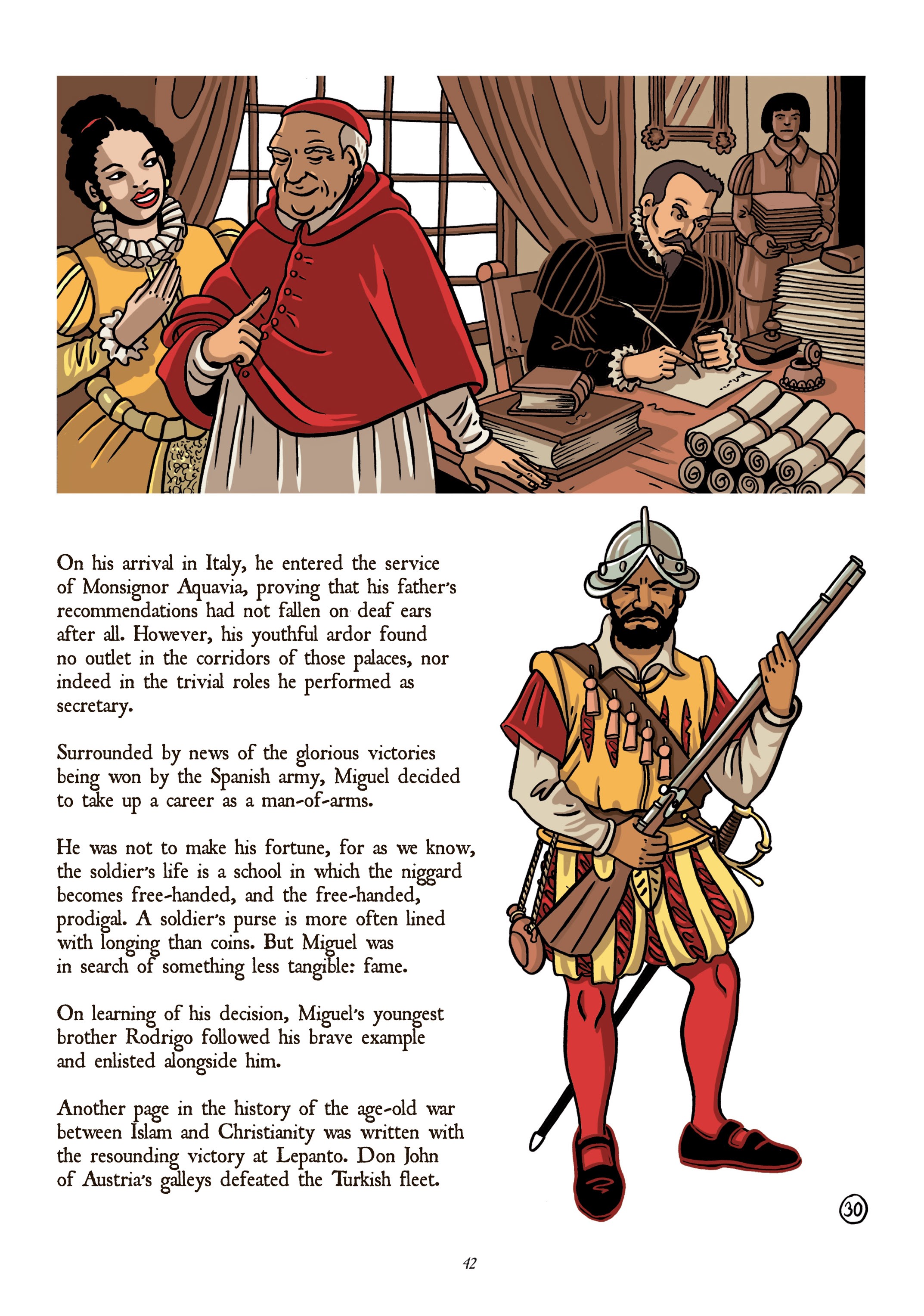 Read online Cervantes comic -  Issue # TPB 1 - 41