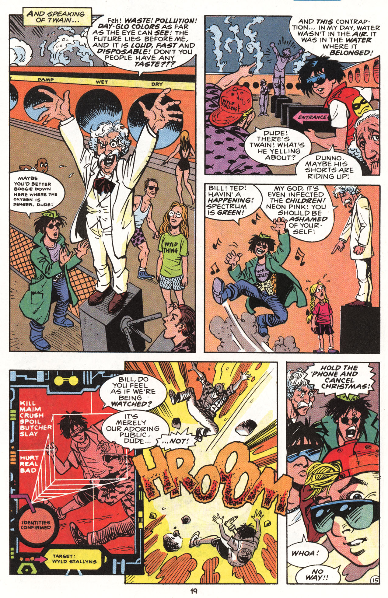 Read online Bill & Ted's Excellent Comic Book comic -  Issue #8 - 21