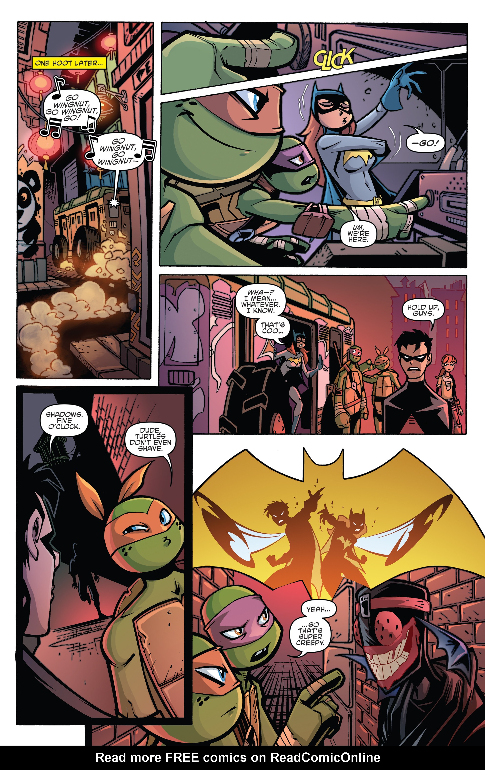 Read online Batman/Teenage Mutant Ninja Turtles Adventure comic -  Issue #3 - 20