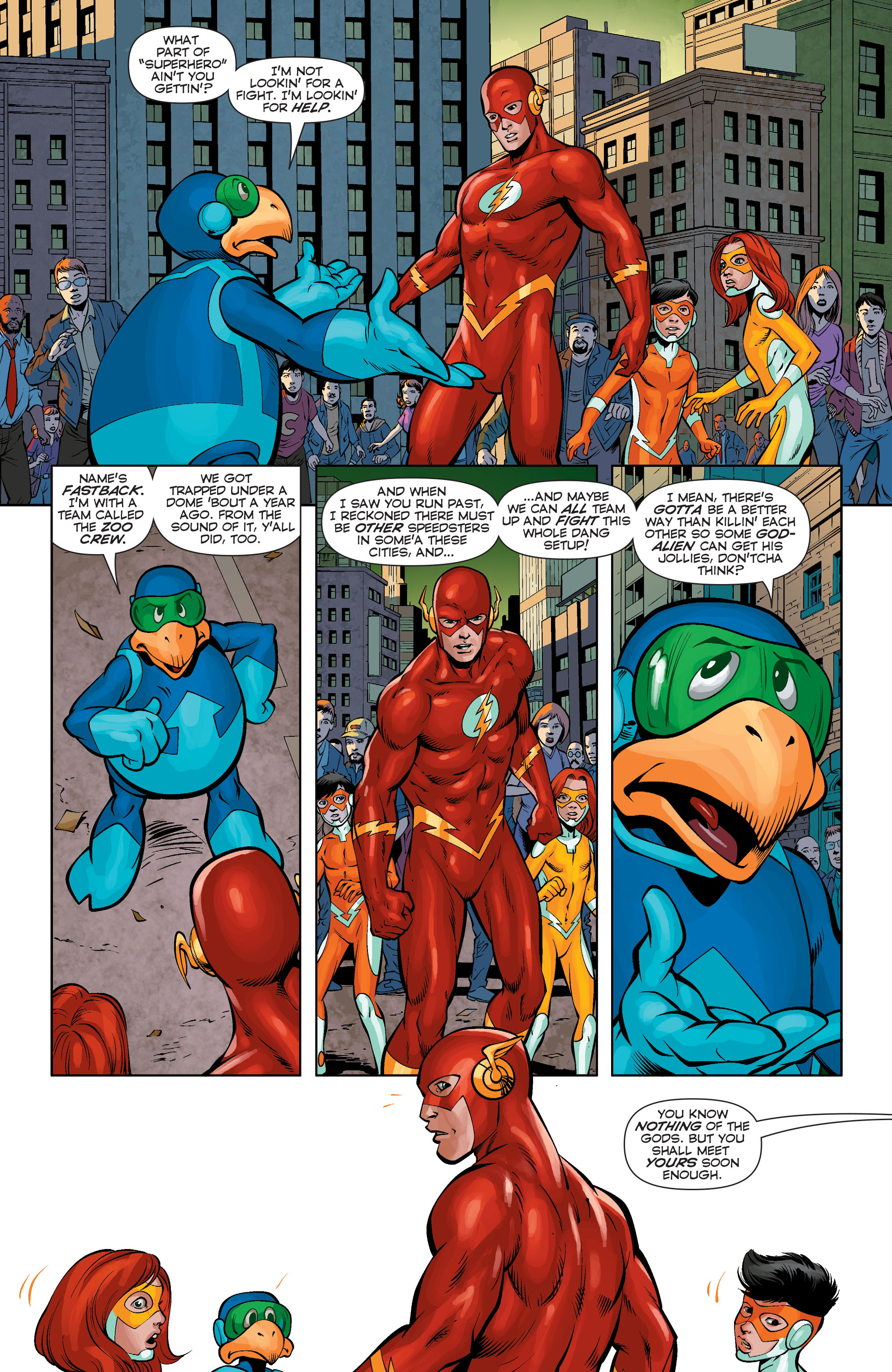 Read online Convergence Speed Force comic -  Issue #1 - 23