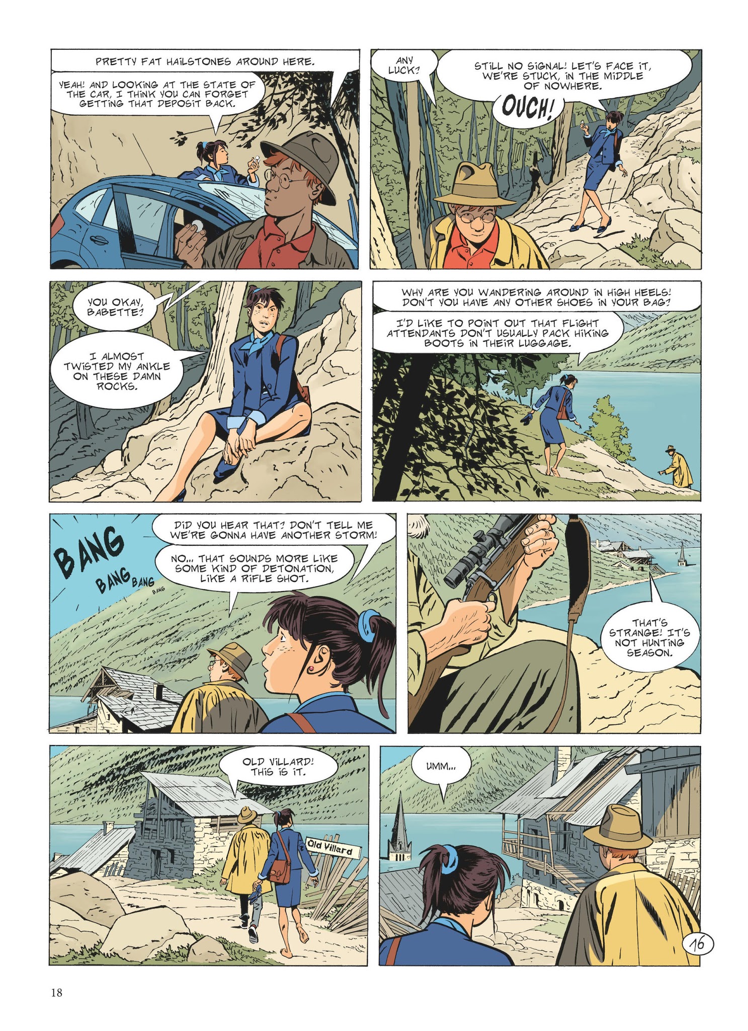 Read online Jerome K. Jerome Bloche comic -  Issue #2 - 18