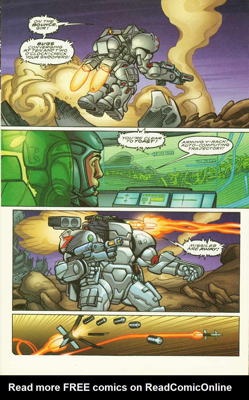 Read online Starship Troopers: Dominant Species comic -  Issue #4 - 7