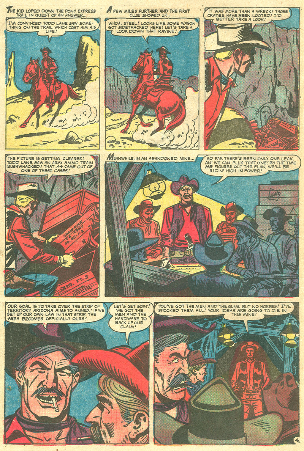 Read online Kid Colt Outlaw comic -  Issue #73 - 6