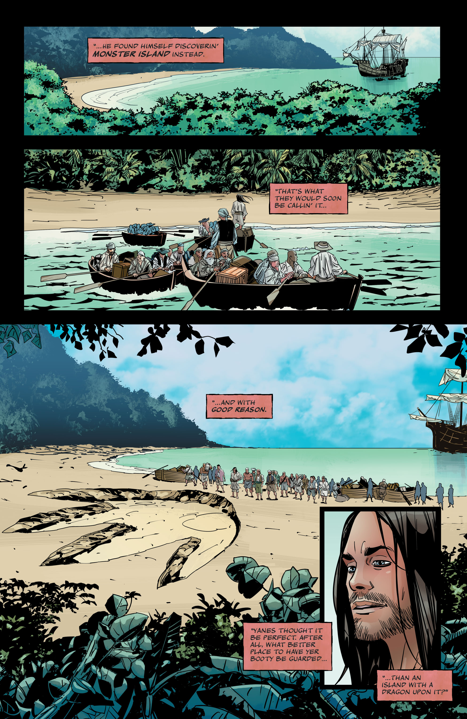 Read online Godzilla: Here There Be Dragons comic -  Issue #1 - 12