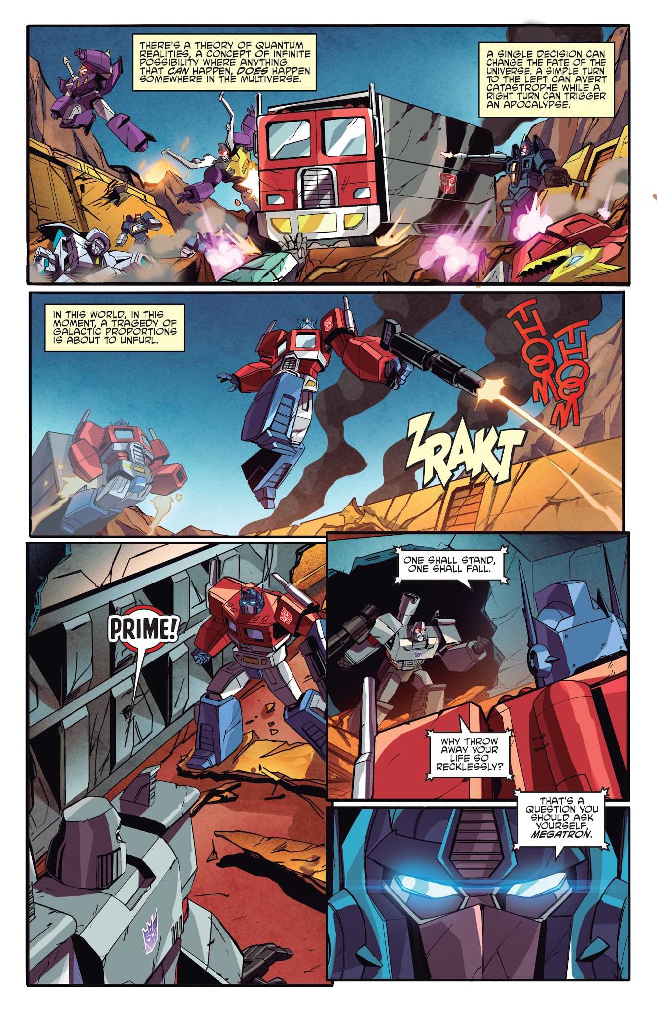 Read online Transformers: Deviations comic -  Issue # Full - 3
