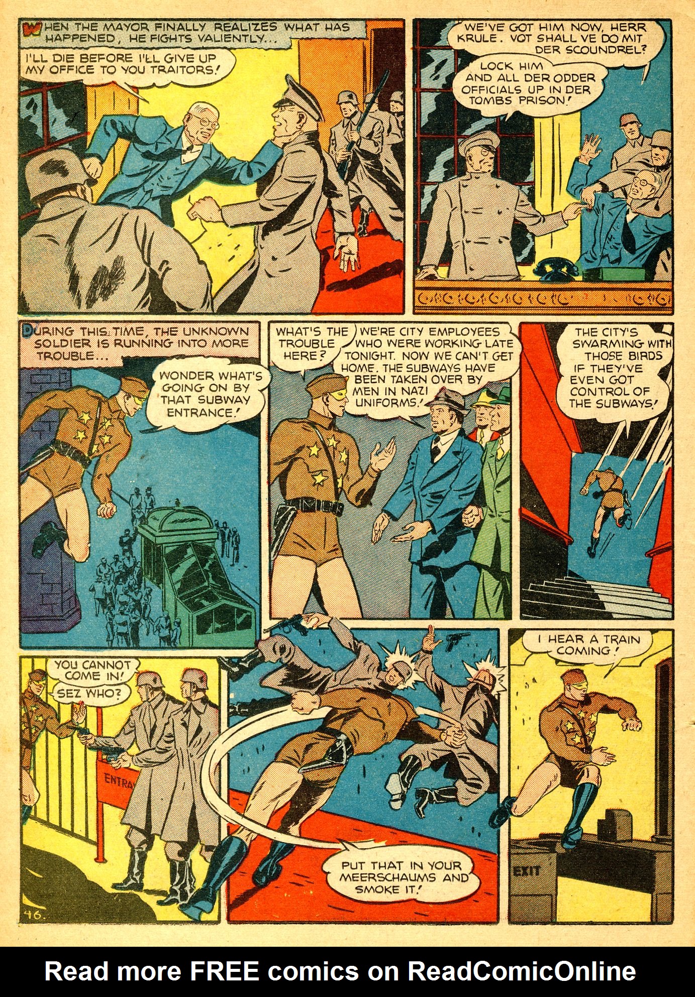 Read online Our Flag Comics comic -  Issue #2 - 47