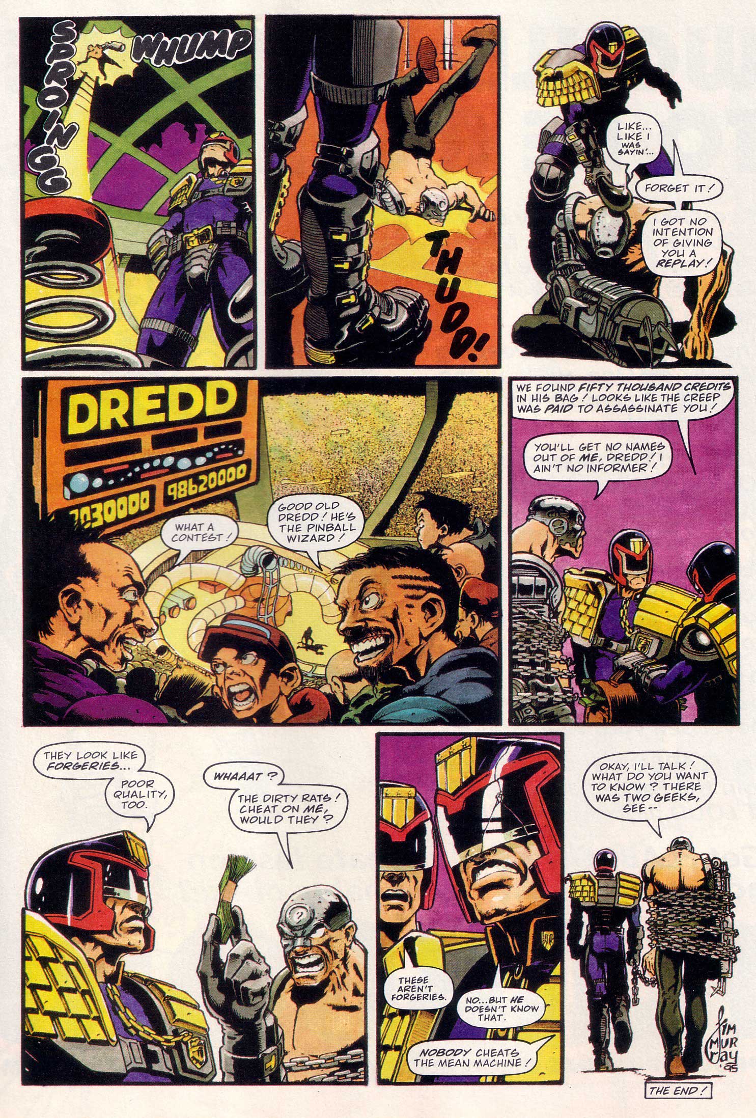 Read online Judge Dredd Lawman of the Future comic -  Issue #3 - 15