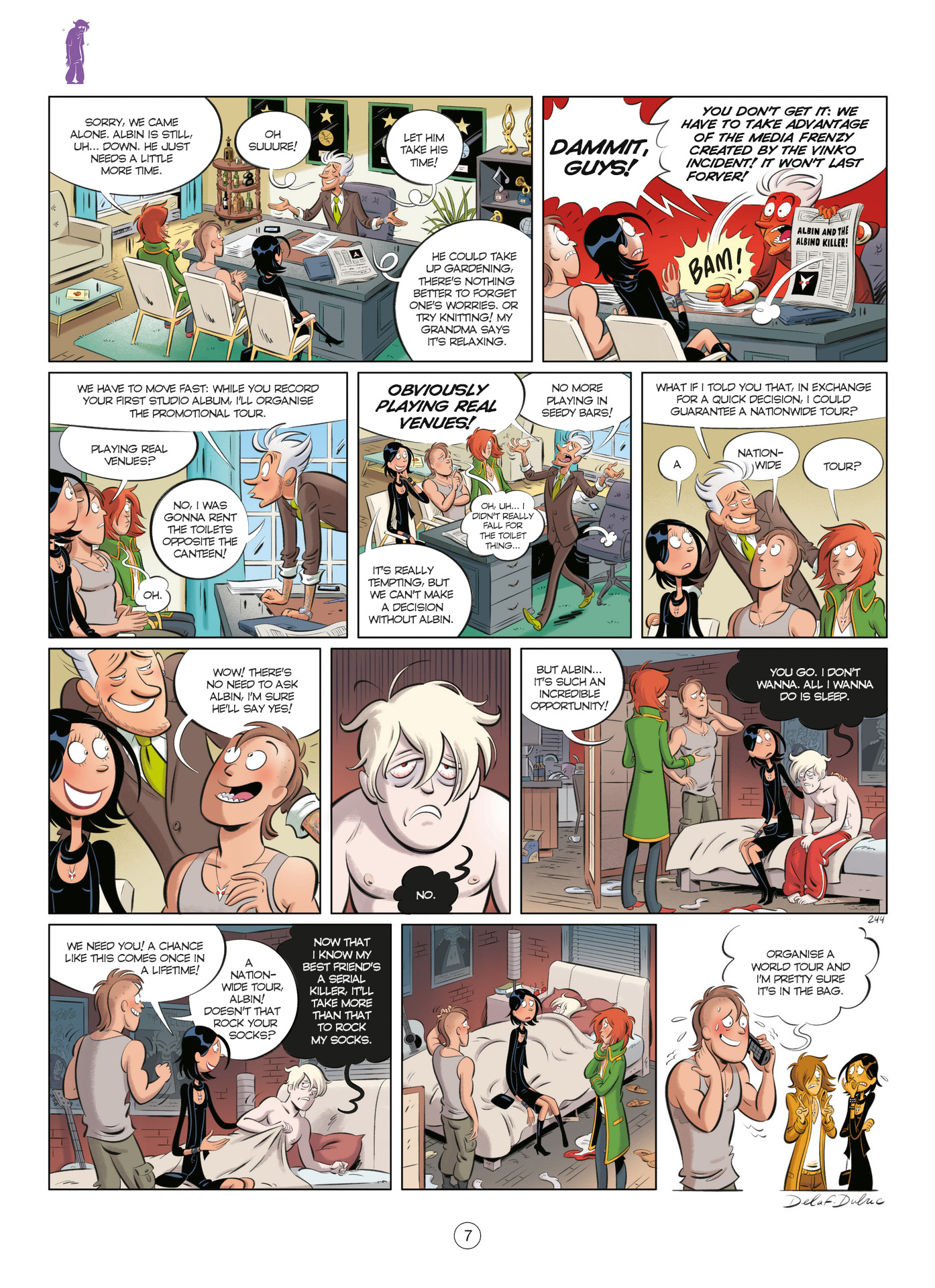 Read online The Bellybuttons comic -  Issue #7 - 7