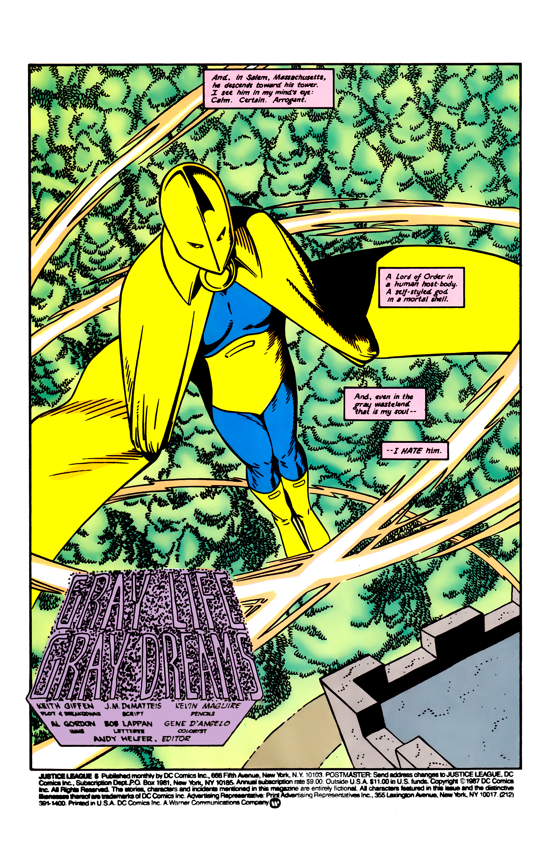 Read online Justice League (1987) comic -  Issue #5 - 3