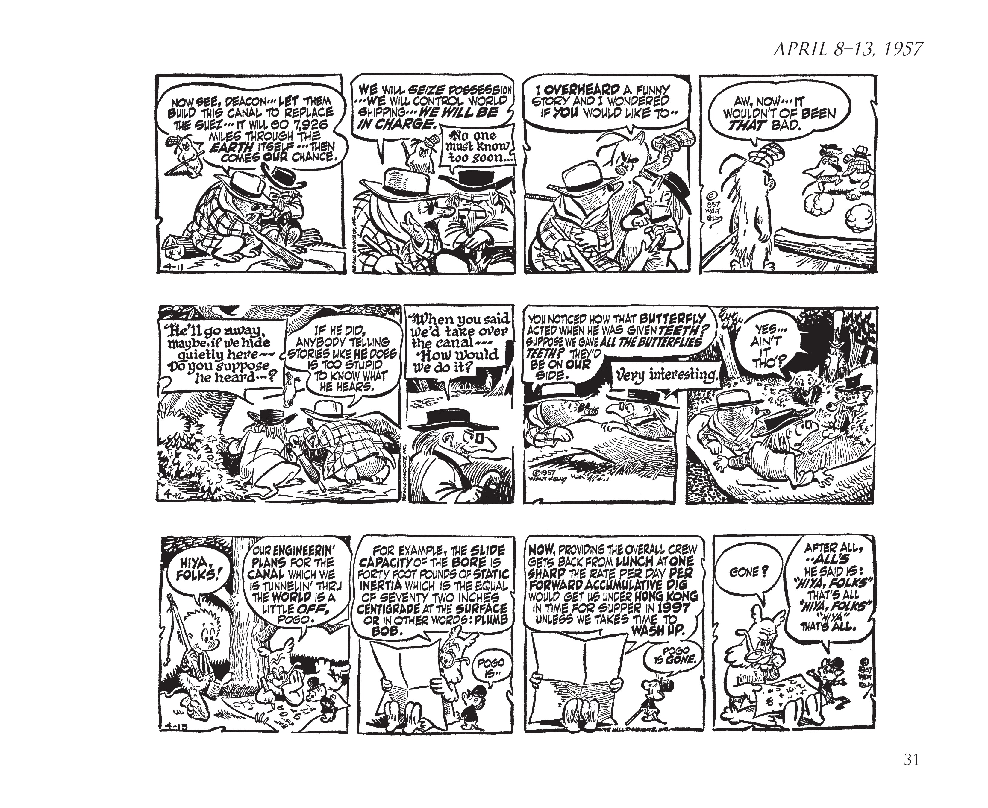 Read online Pogo by Walt Kelly: The Complete Syndicated Comic Strips comic -  Issue # TPB 5 (Part 1) - 40