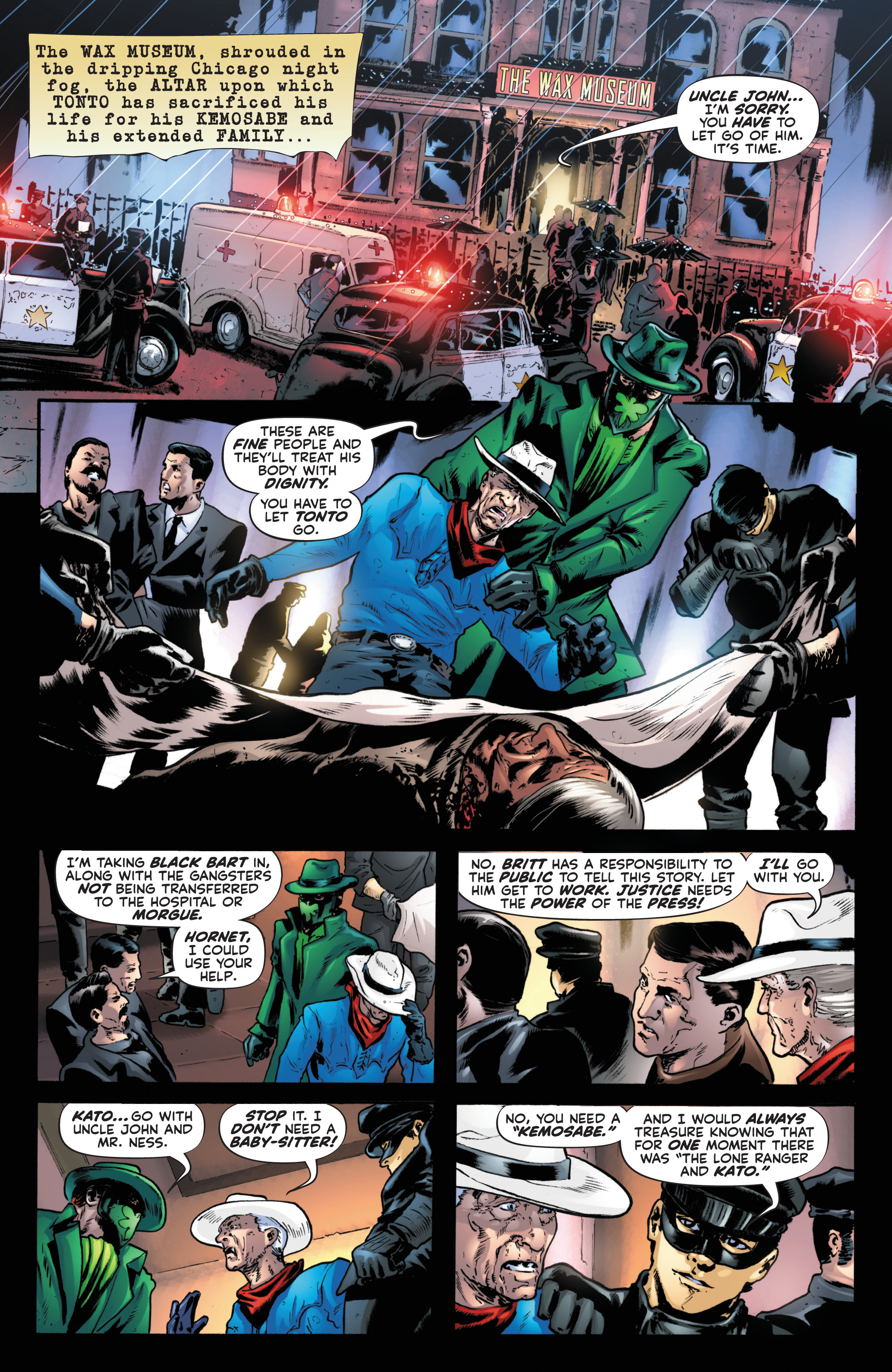 Read online The Lone Ranger/Green Hornet comic -  Issue #5 - 3
