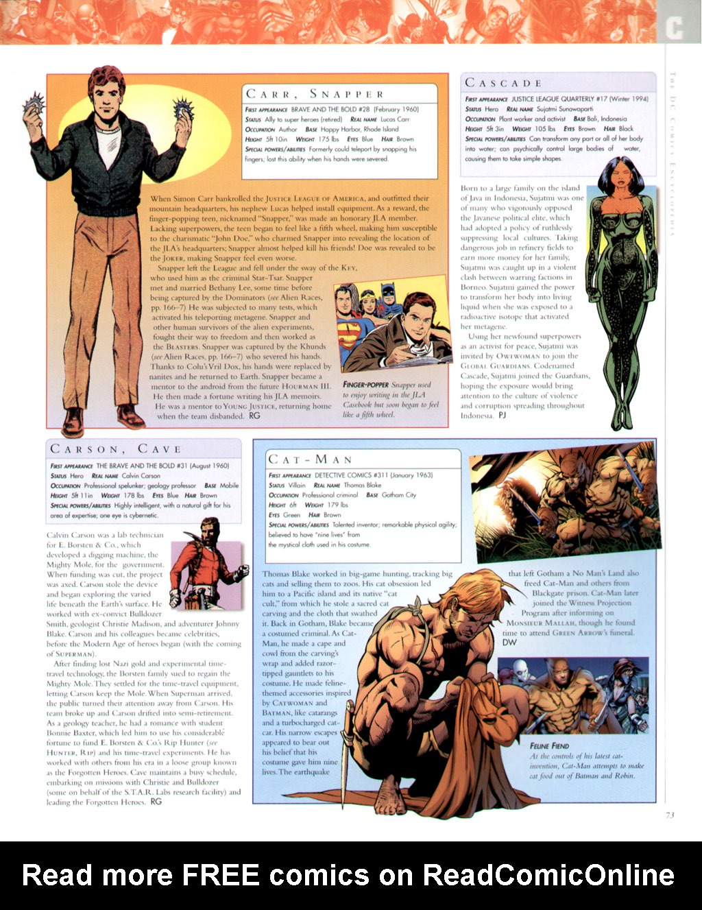 Read online The DC Comics Encyclopedia comic -  Issue # TPB 2 (Part 1) - 72