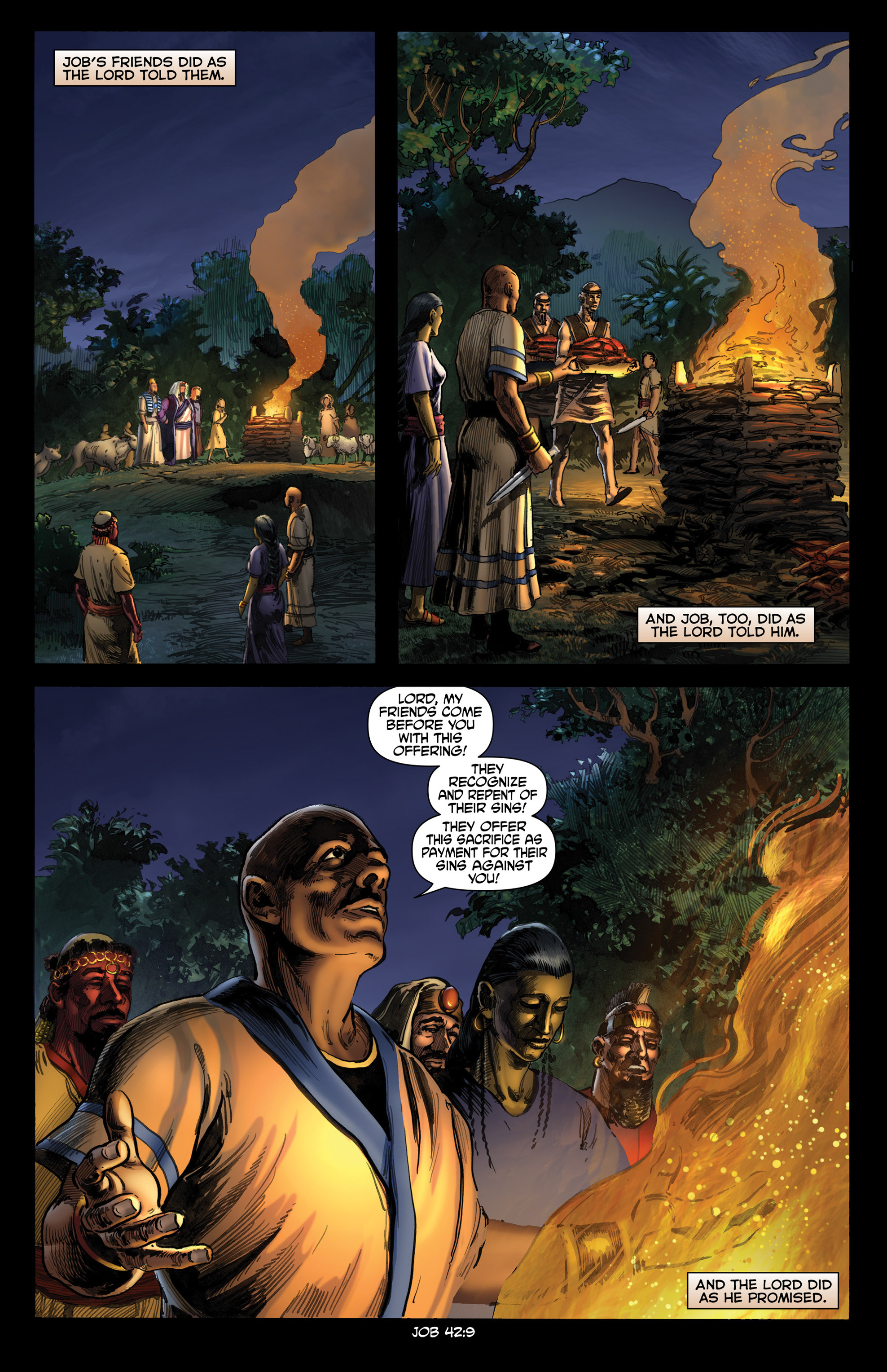 Read online The Kingstone Bible comic -  Issue #1 - 127