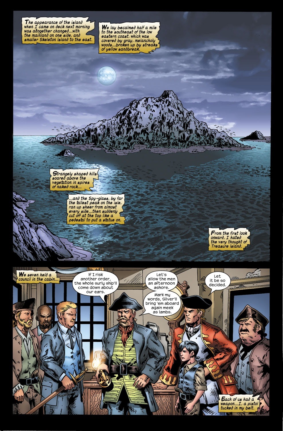 Read online Treasure Island comic -  Issue #3 - 3