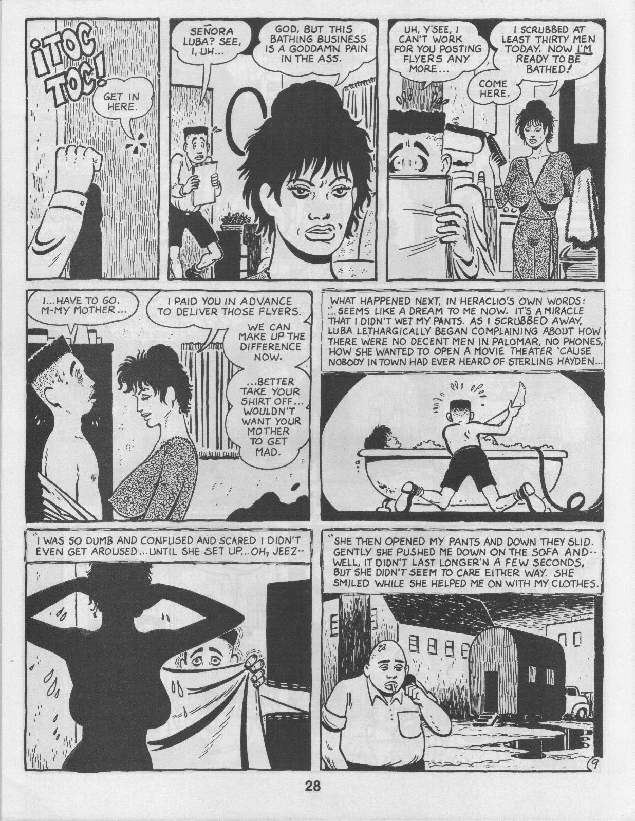 Read online Love and Rockets (1982) comic -  Issue #12 - 30