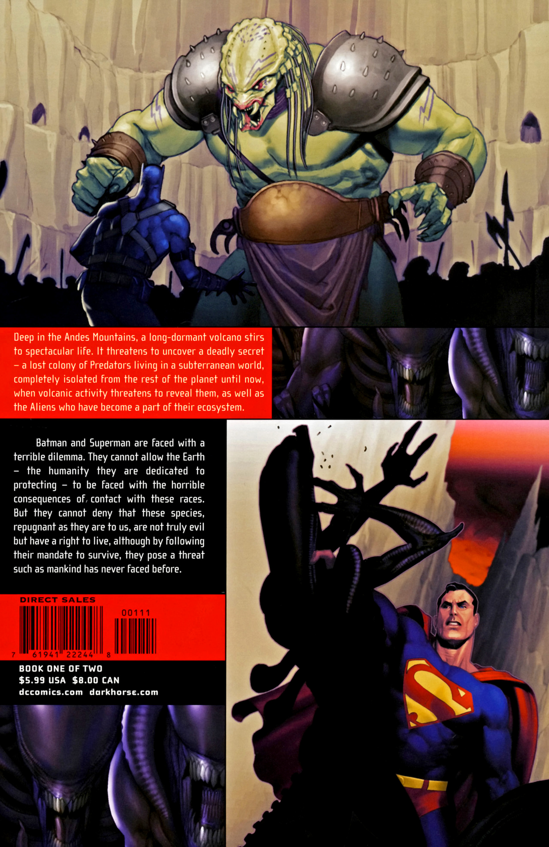 Read online Superman and Batman Vs. Aliens and Predator comic -  Issue #1 - 2