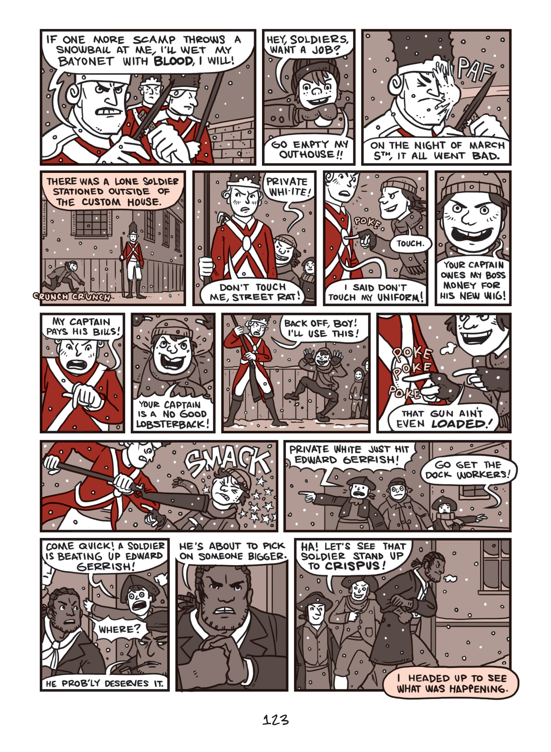 Read online Nathan Hale's Hazardous Tales comic -  Issue # TPB 1 - 124