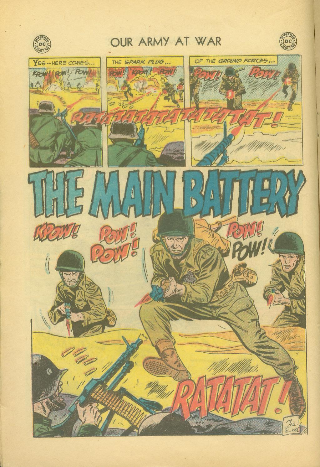 Read online Our Army at War (1952) comic -  Issue #60 - 16