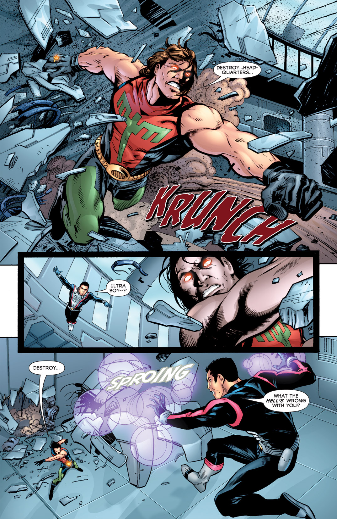 Read online Legion of Super-Heroes (2010) comic -  Issue #2 - 29