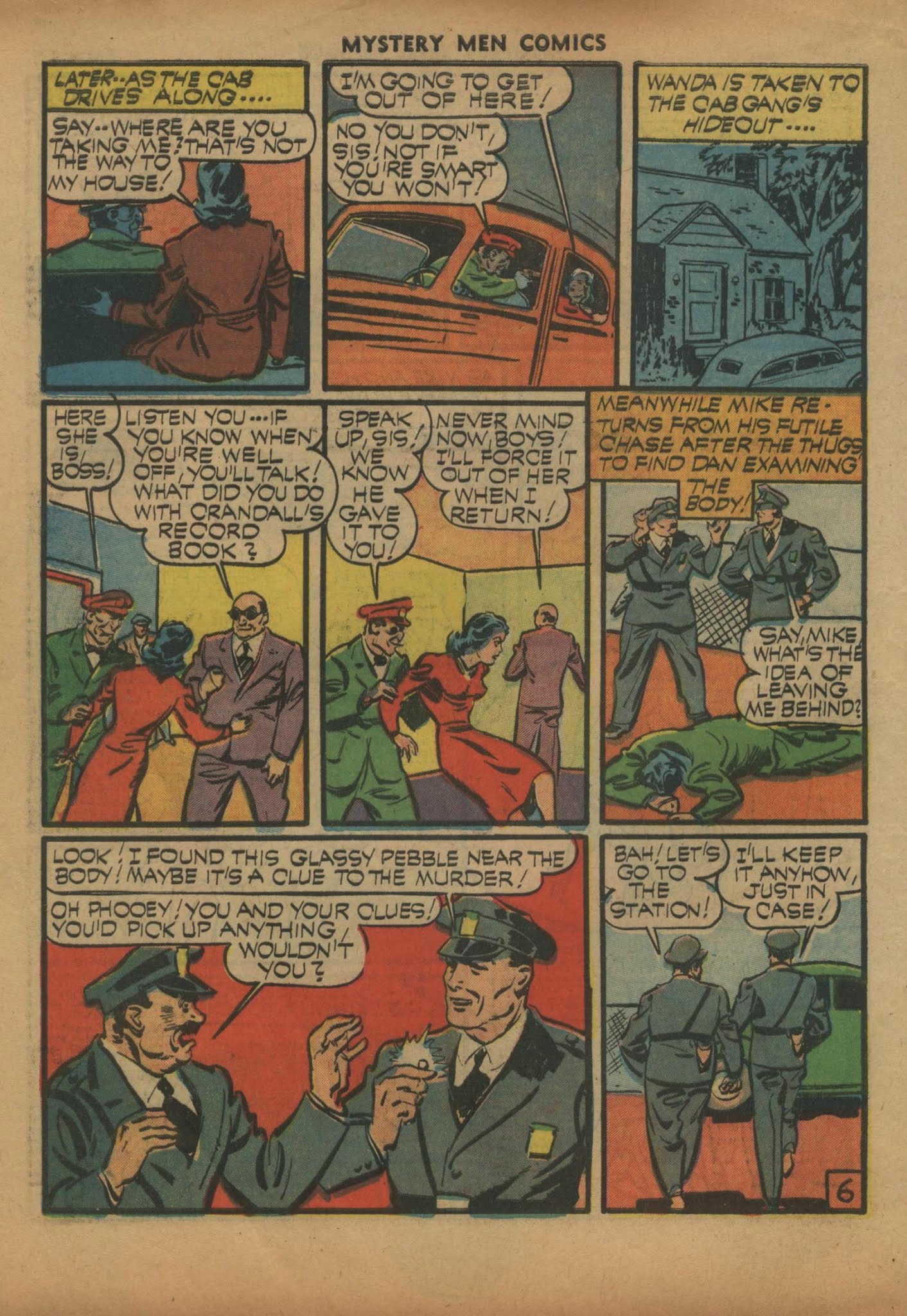 Read online Mystery Men Comics comic -  Issue #27 - 8
