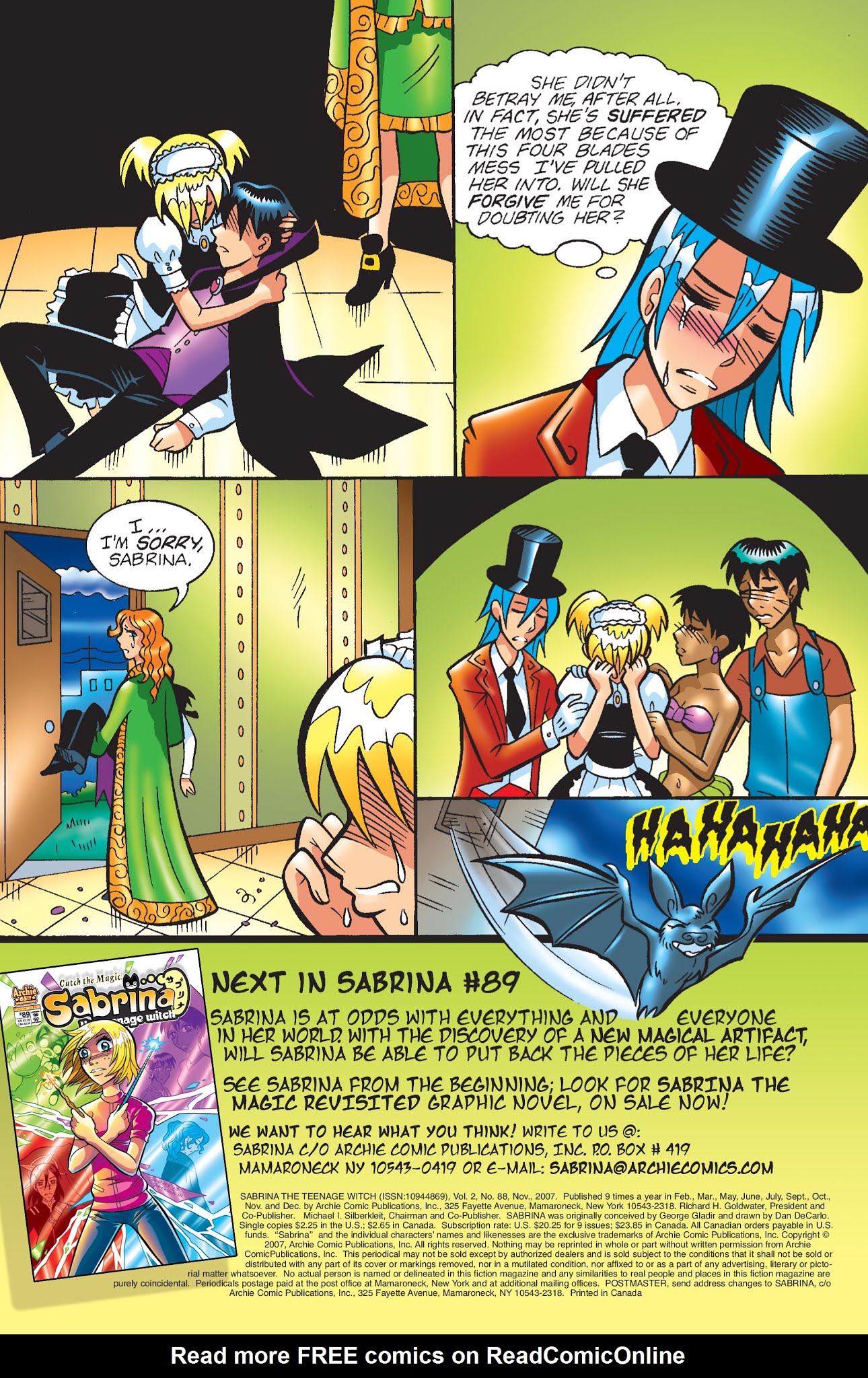 Read online Sabrina the Teenage Witch (2000) comic -  Issue #88 - 23