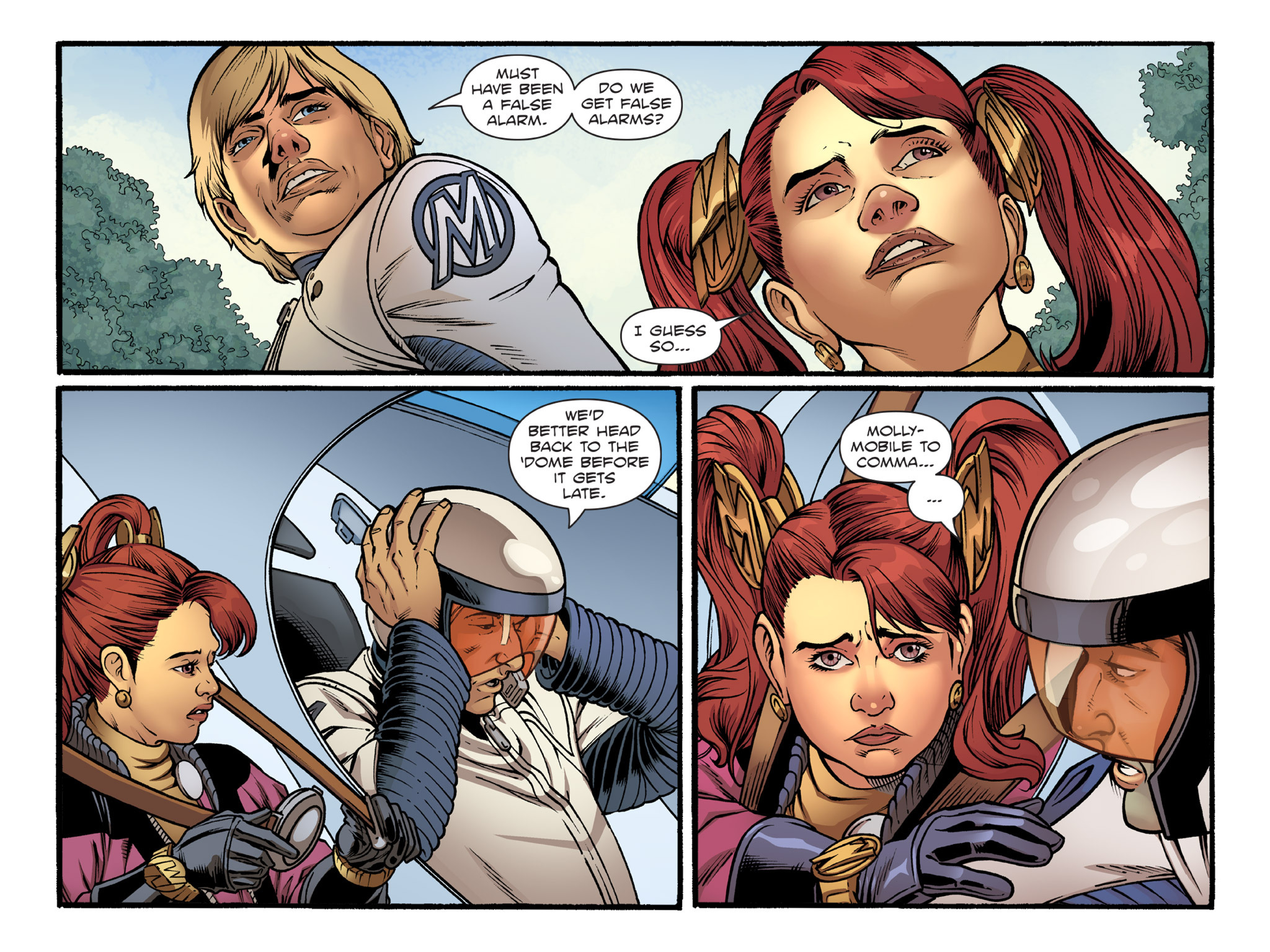 Read online Molly Danger: Digital comic -  Issue #4 - 11