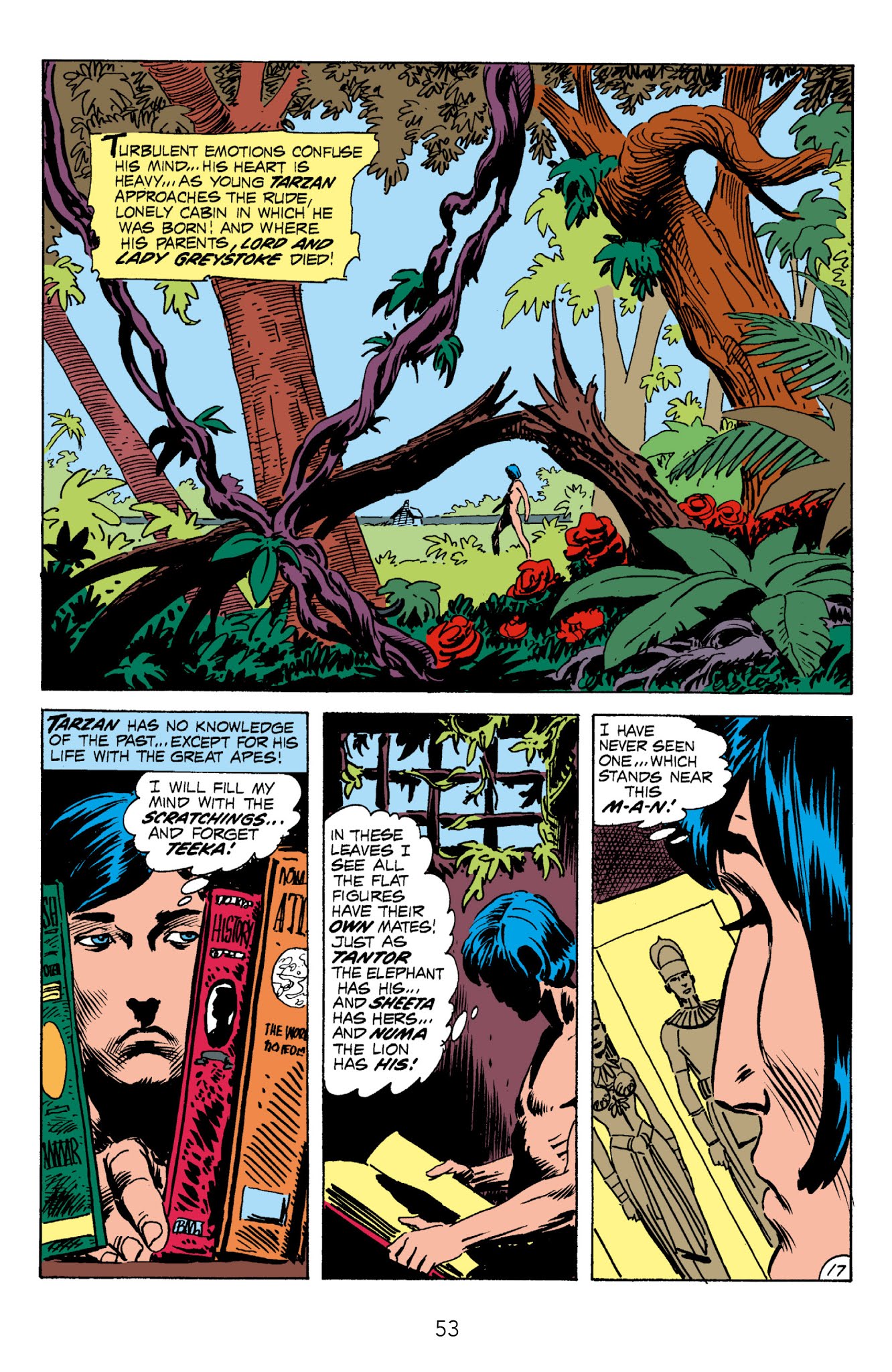 Read online Edgar Rice Burroughs' Tarzan The Joe Kubert Years comic -  Issue # TPB 1 (Part 1) - 54