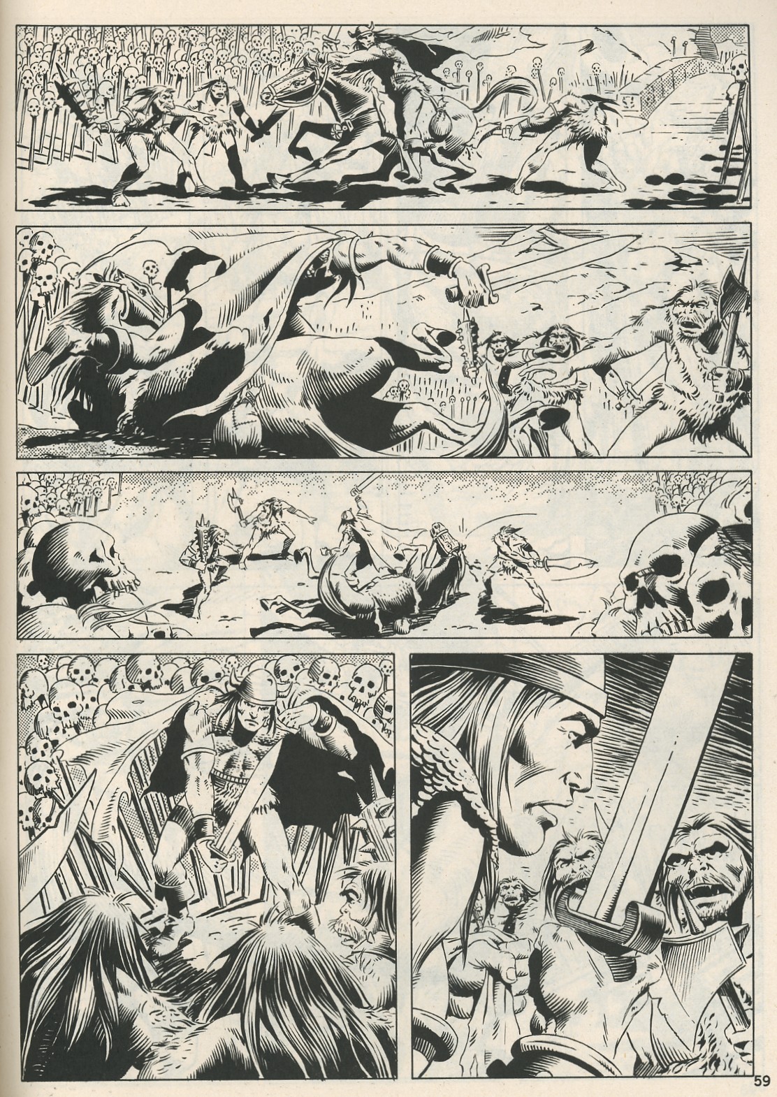 Read online The Savage Sword Of Conan comic -  Issue #114 - 59