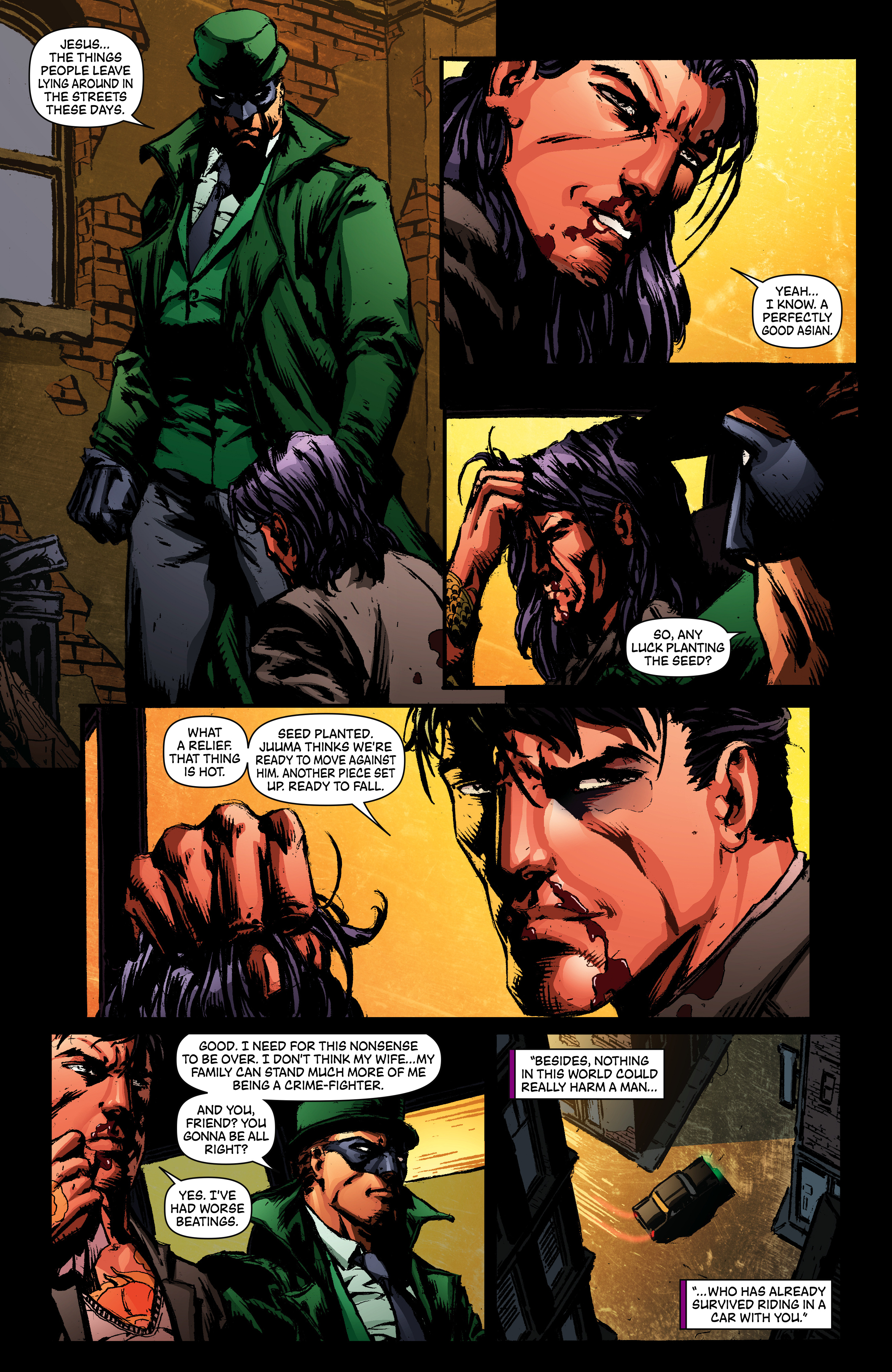 Read online Green Hornet: Blood Ties comic -  Issue #4 - 12