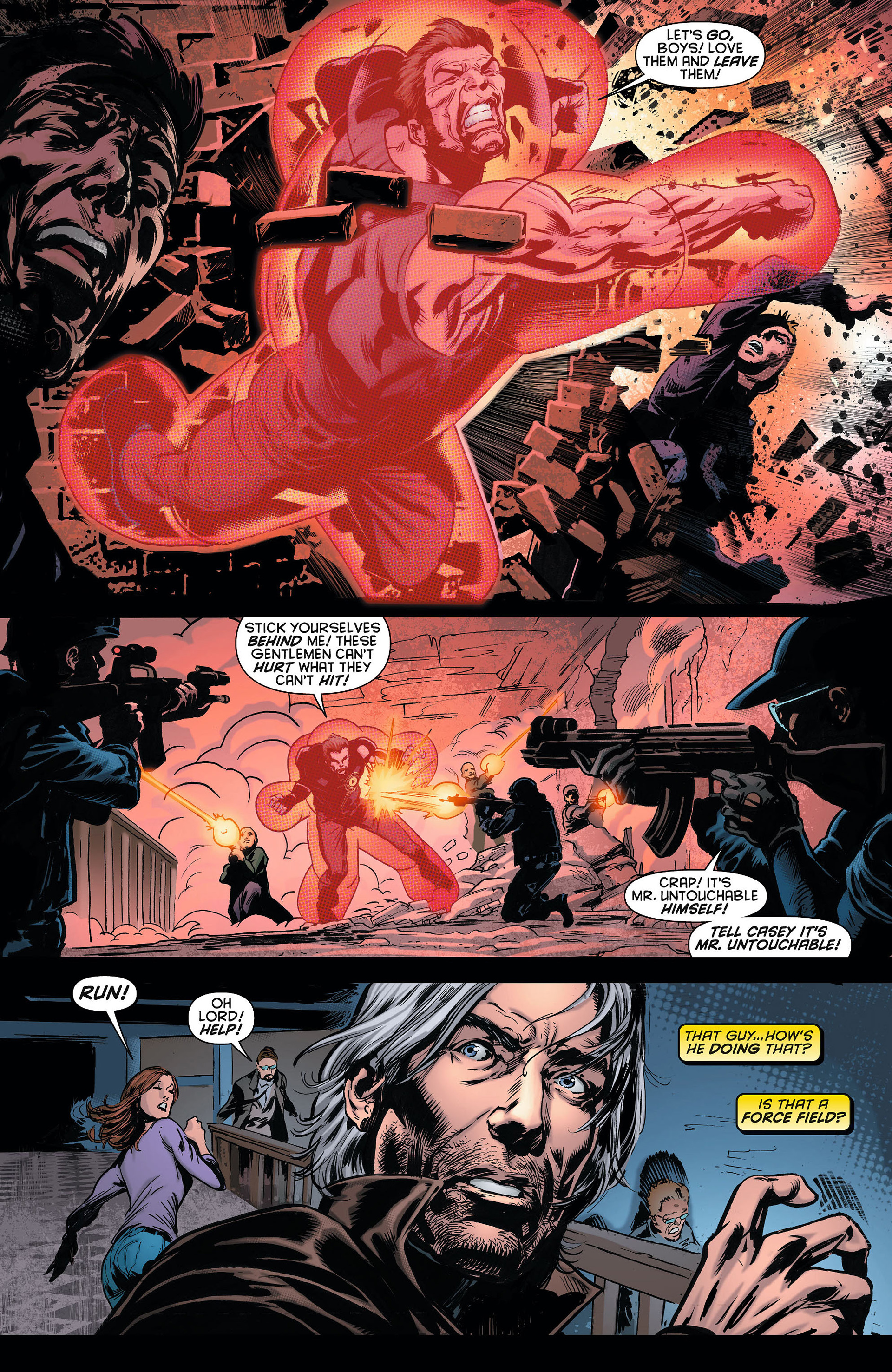 Read online Resurrection Man (2011) comic -  Issue #7 - 7