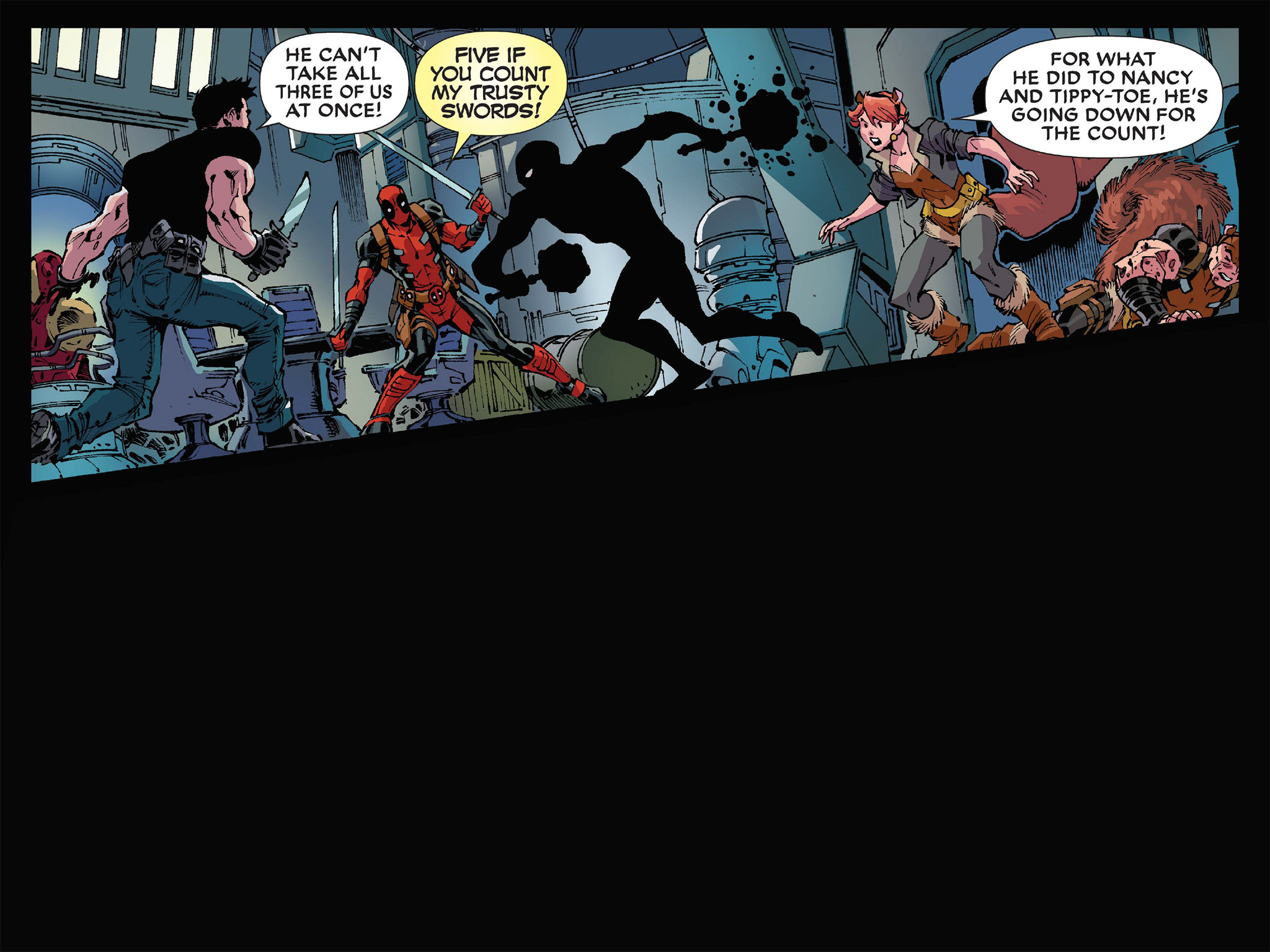 Read online Deadpool: Too Soon? Infinite Comic comic -  Issue #7 - 42