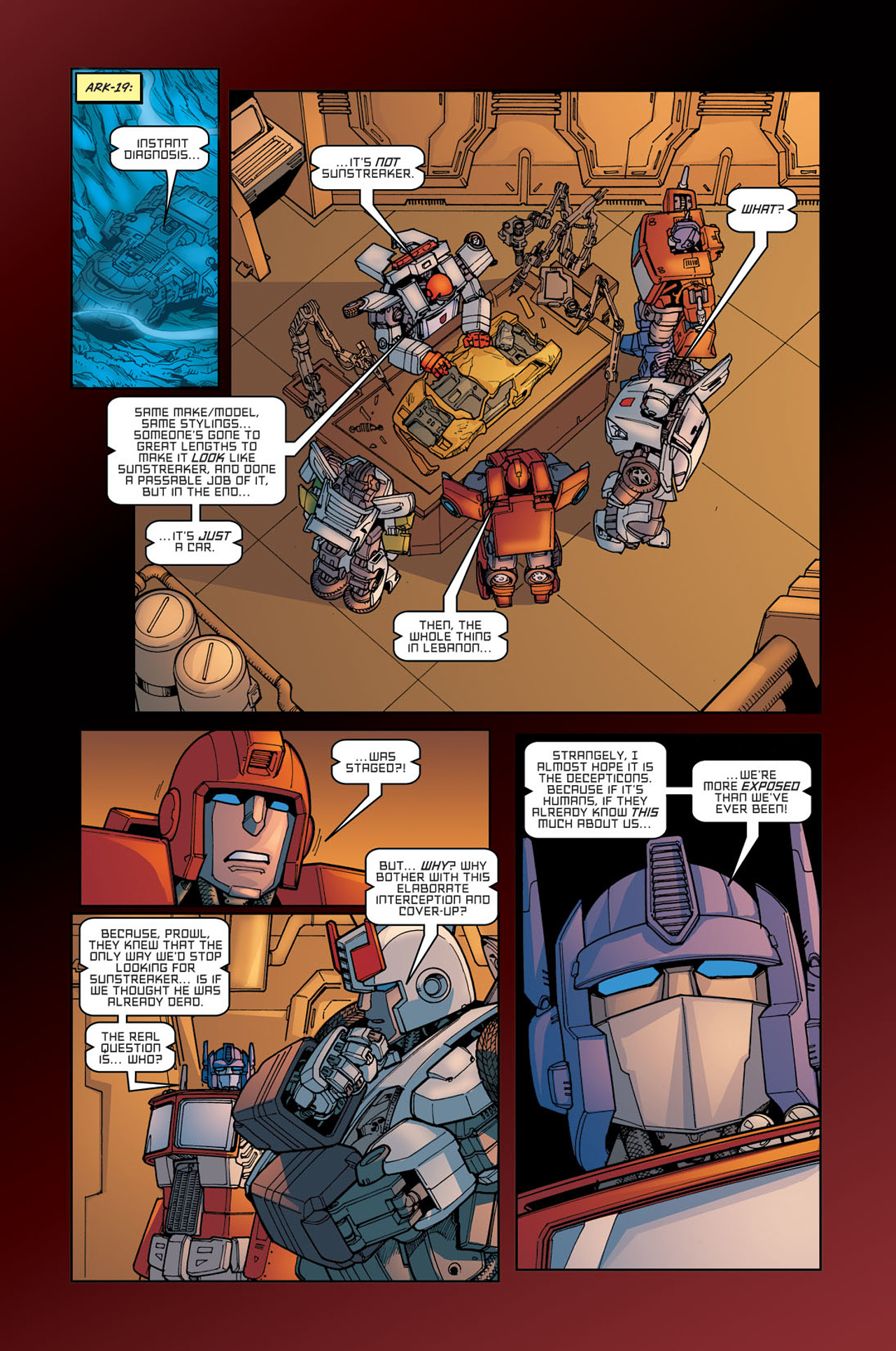 Read online The Transformers: Escalation comic -  Issue #2 - 23