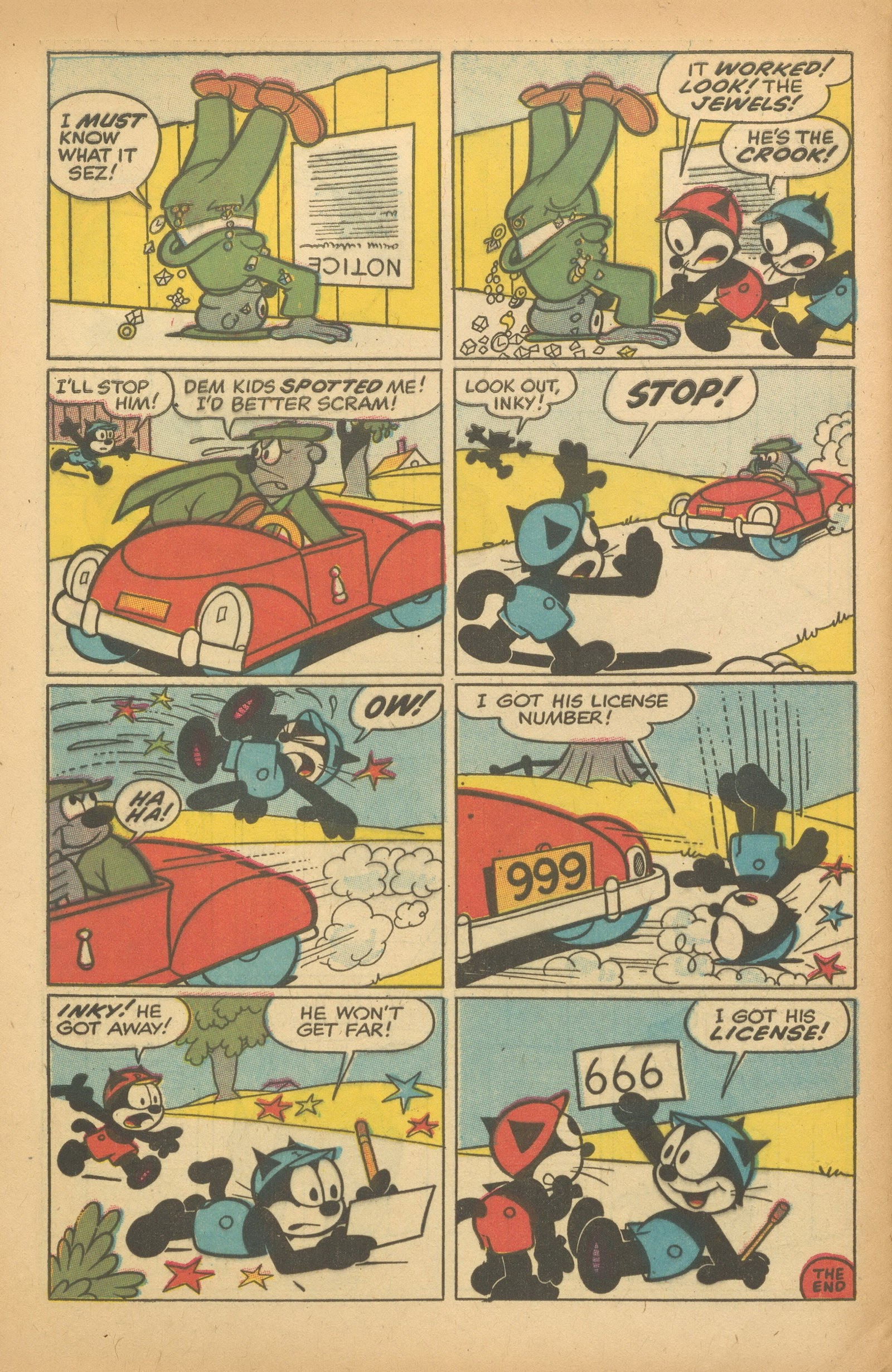 Read online Felix the Cat (1955) comic -  Issue #82 - 31