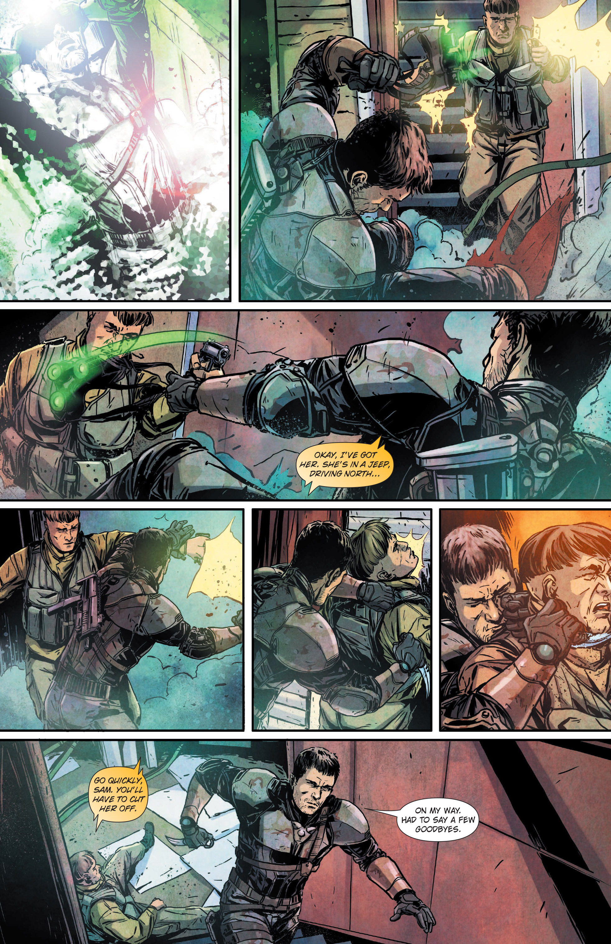 Read online Tom Clancy's Splinter Cell: Echoes comic -  Issue #4 - 6