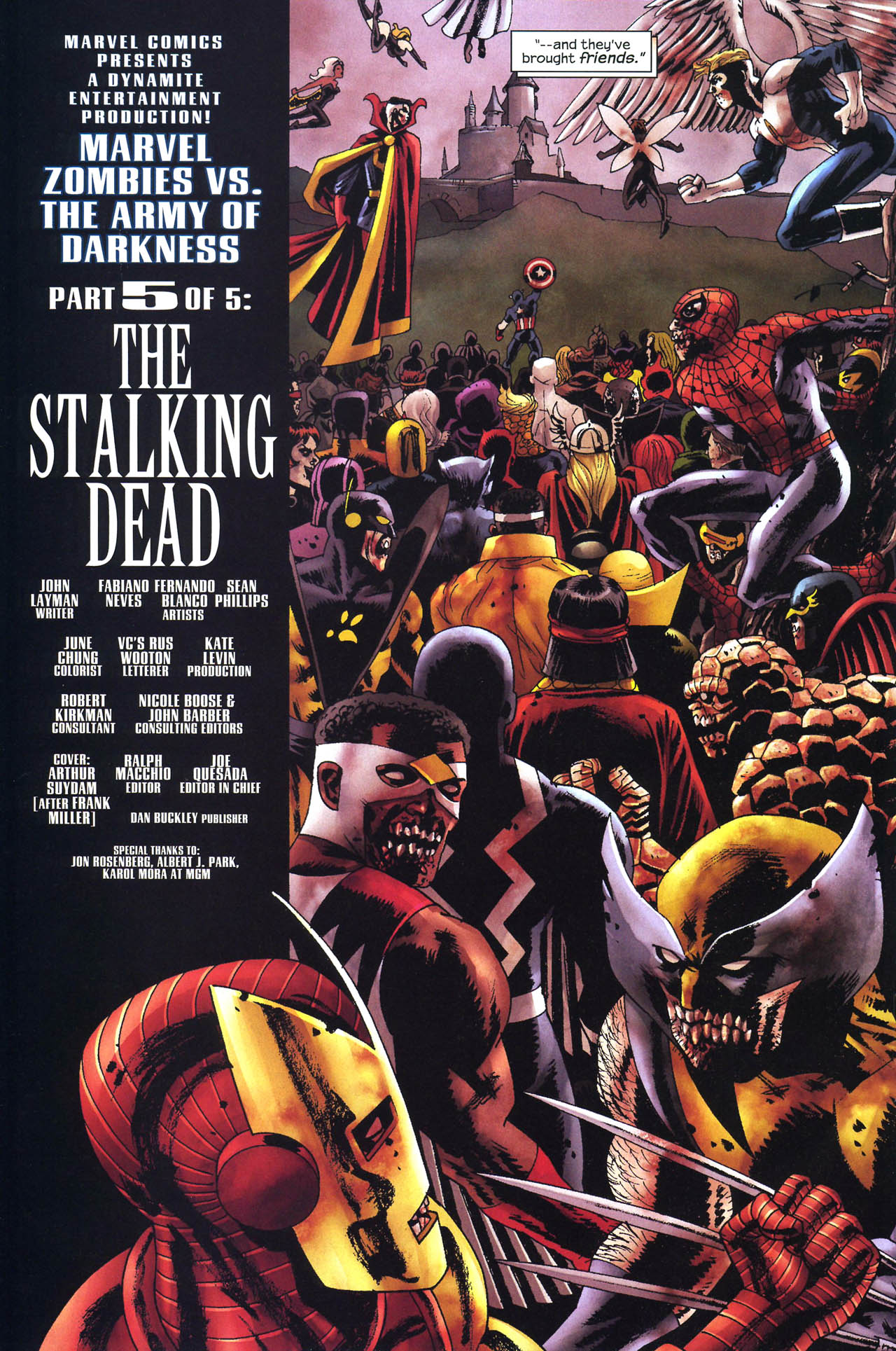 Read online Marvel Zombies/Army of Darkness comic -  Issue #5 - 8