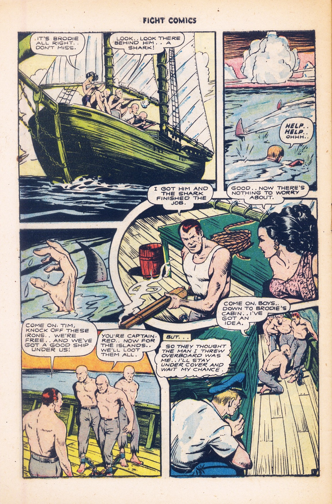 Read online Fight Comics comic -  Issue #41 - 32