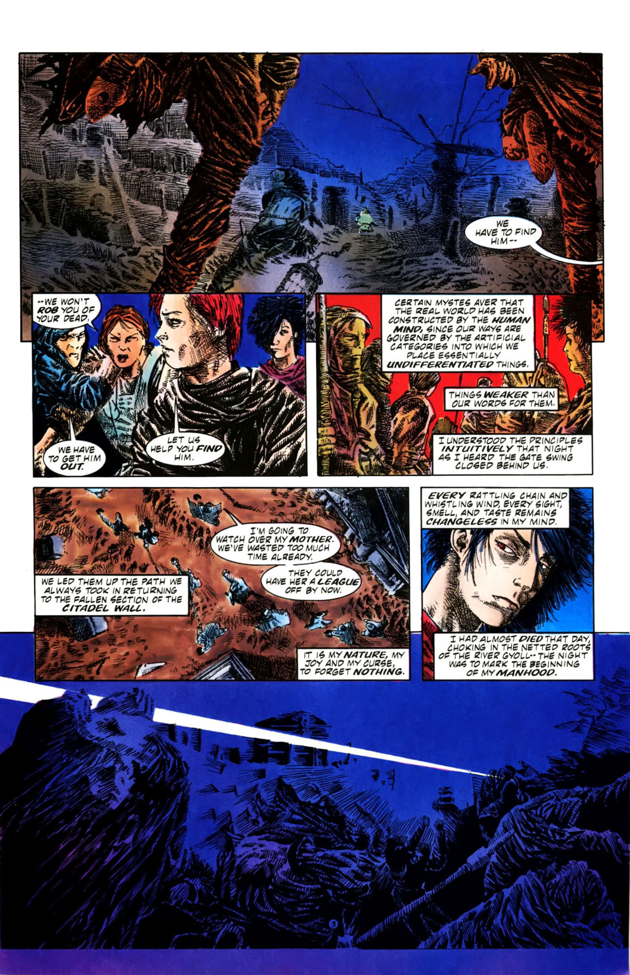 Read online Gene Wolfe's The Shadow Of The Torturer comic -  Issue #1 - 5