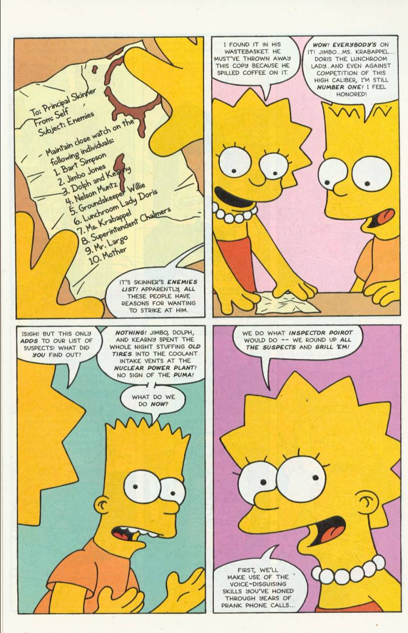 Read online Simpsons Comics comic -  Issue #3 - 16