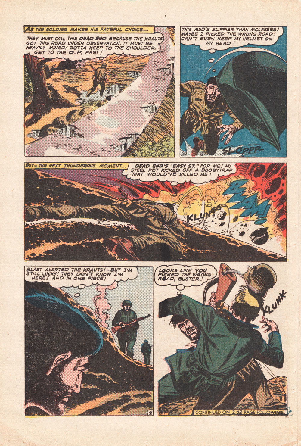 Read online Our Army at War (1952) comic -  Issue #168 - 24