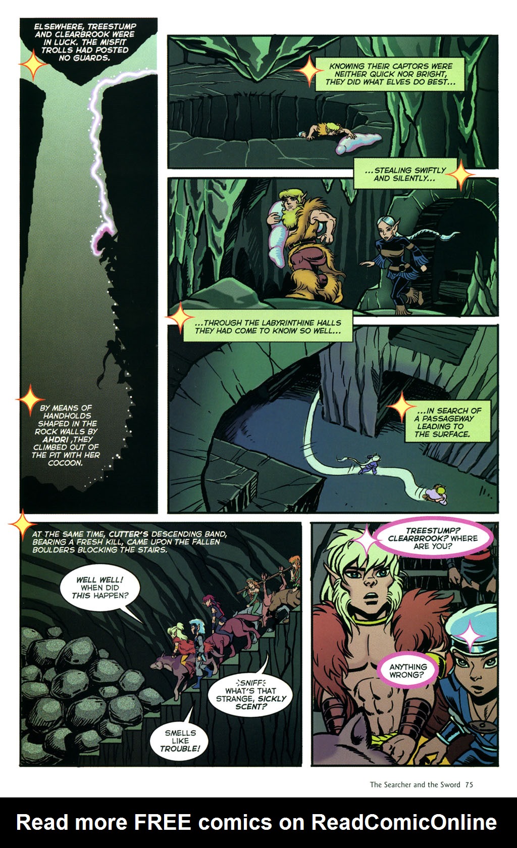 Read online Elfquest: The Searcher and the Sword comic -  Issue # TPB - 76
