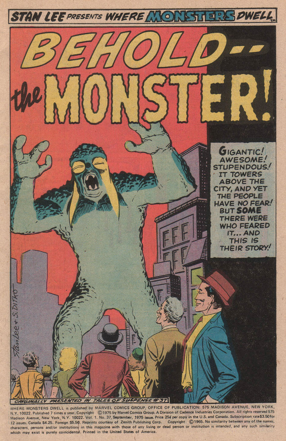Read online Where Monsters Dwell (1970) comic -  Issue #37 - 3