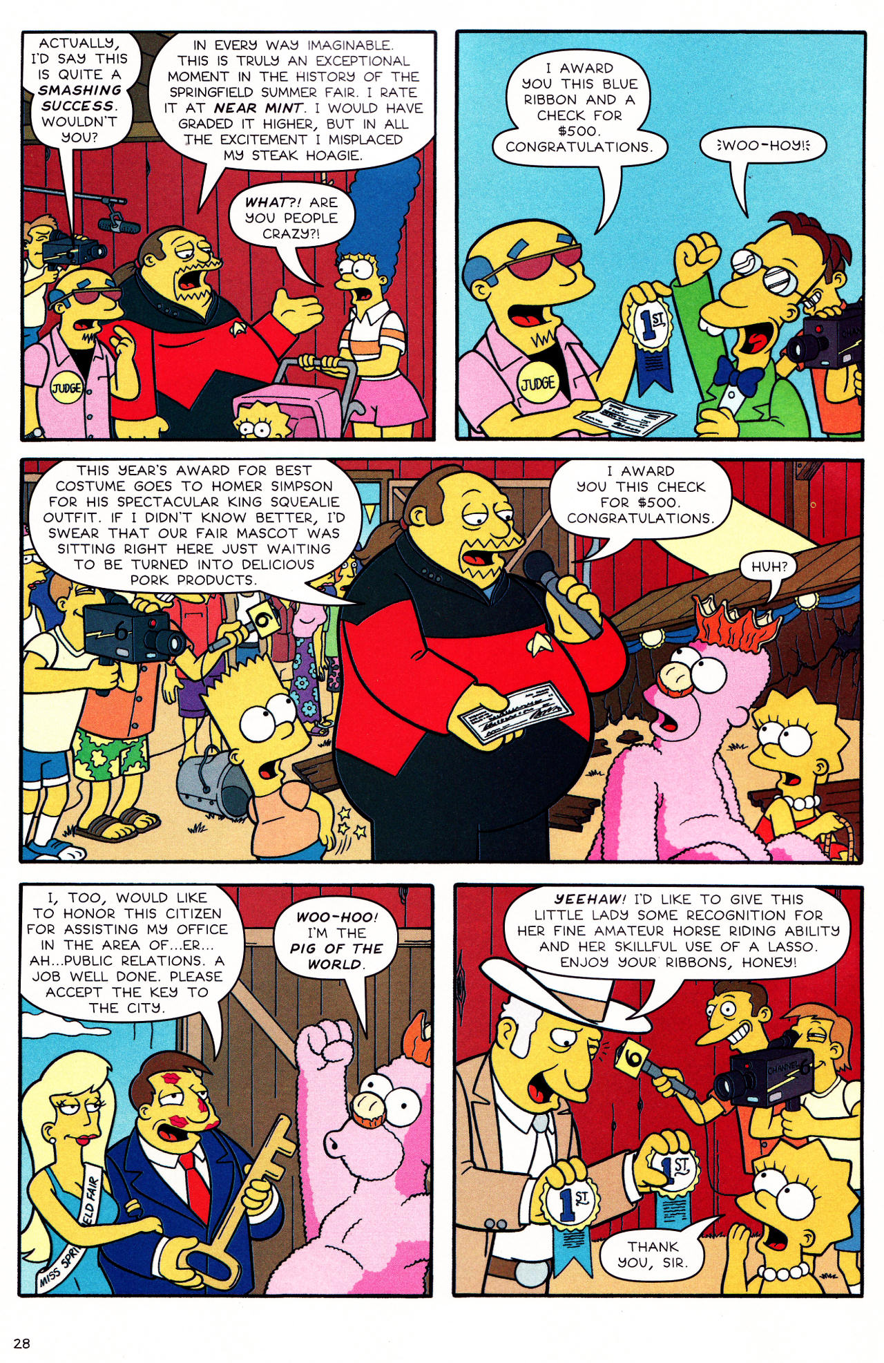 Read online The Simpsons Summer Shindig comic -  Issue #1 - 37