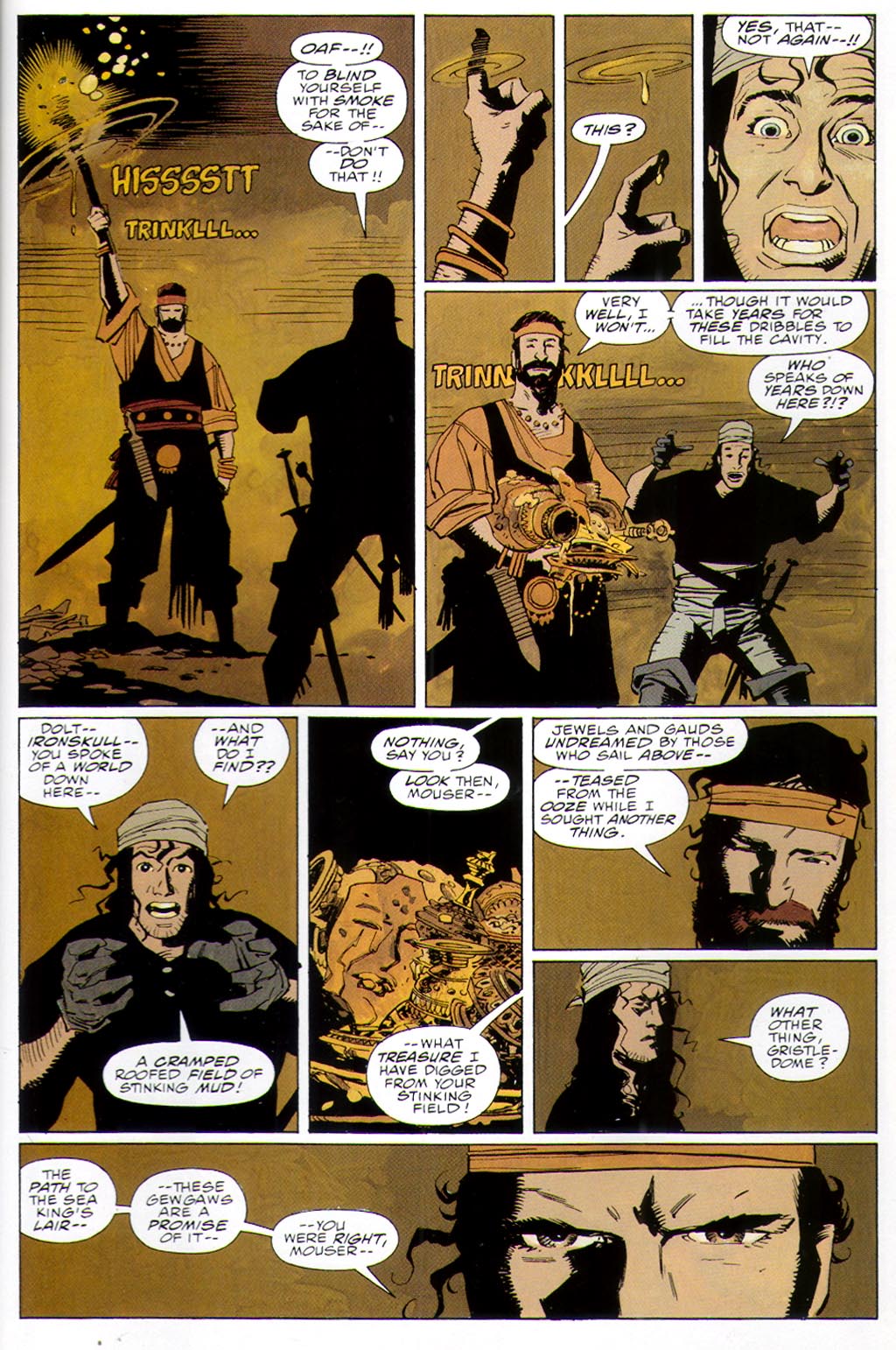 Read online Fafhrd and the Gray Mouser comic -  Issue #4 - 35