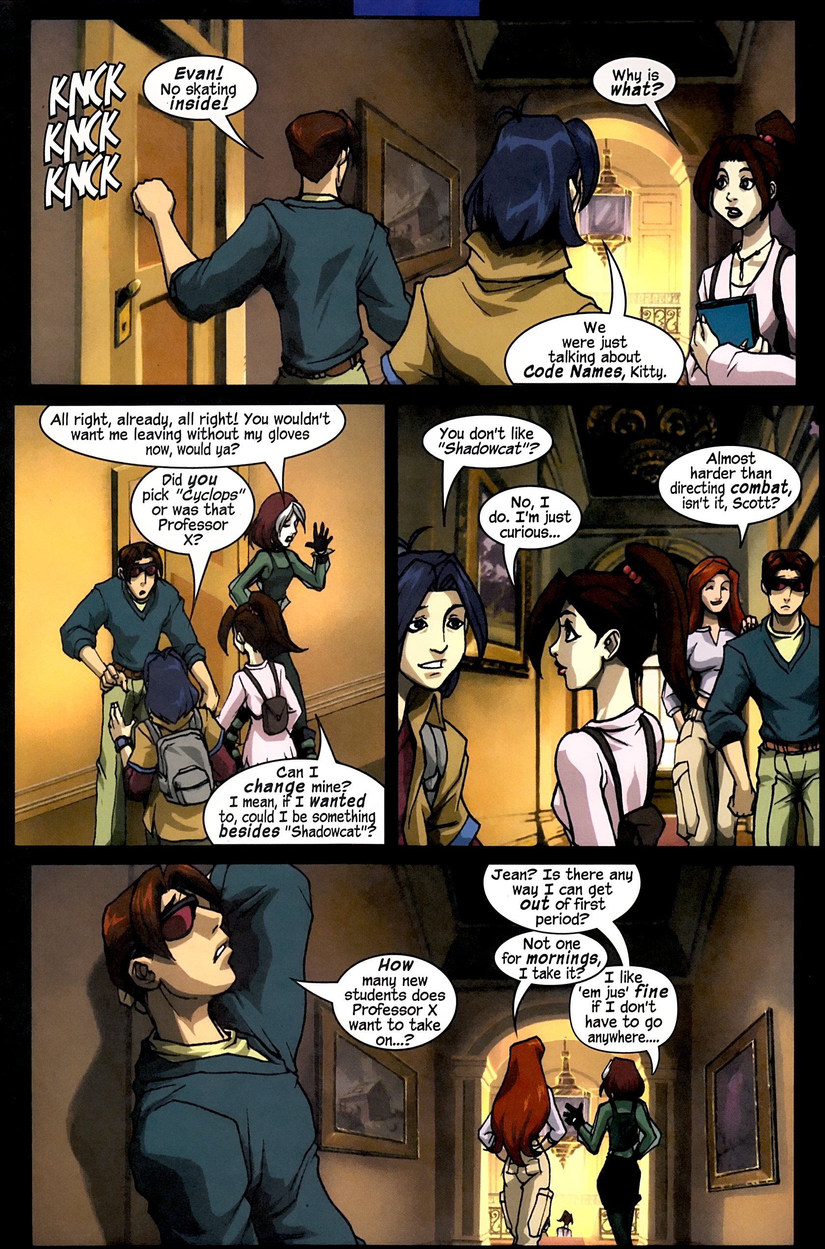 Read online X-Men: Evolution comic -  Issue #4 - 5